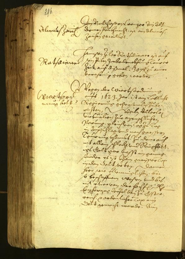 Civic Archives of Bozen-Bolzano - BOhisto Minutes of the council 1622 