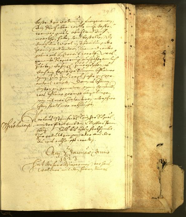 Stadtarchiv Bozen - BOhisto Ratsprotokoll 1622 