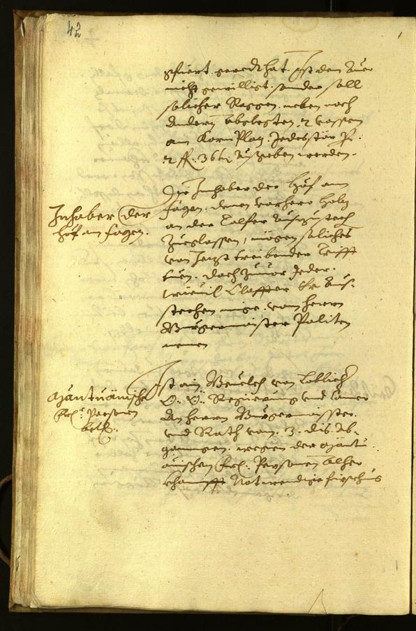 Civic Archives of Bozen-Bolzano - BOhisto Minutes of the council 1622 