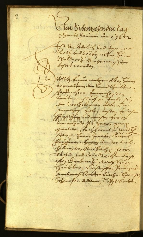 Civic Archives of Bozen-Bolzano - BOhisto Minutes of the council 1622 