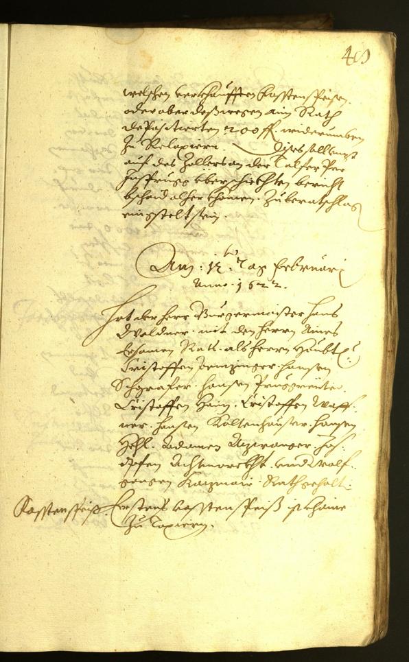 Civic Archives of Bozen-Bolzano - BOhisto Minutes of the council 1622 