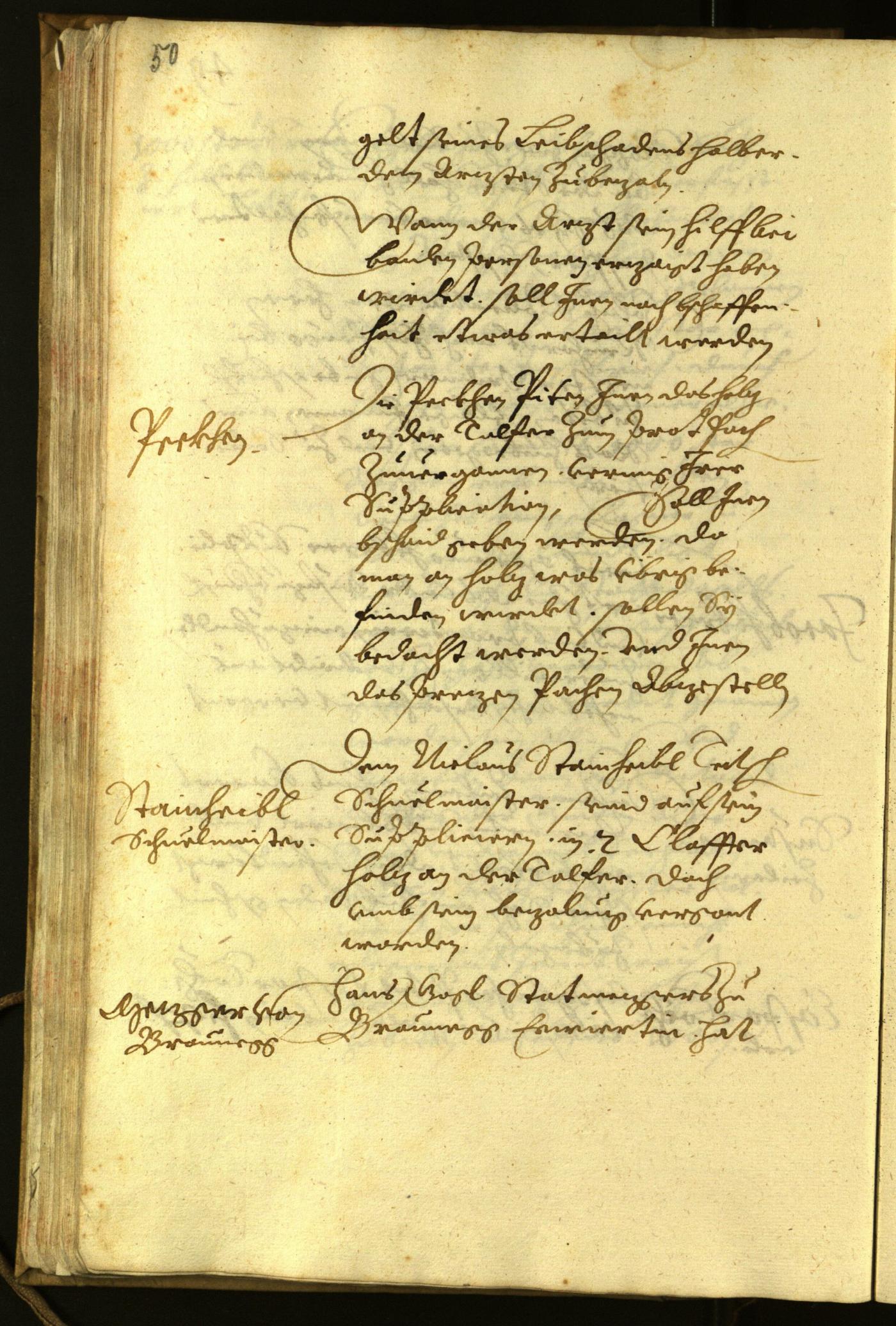 Stadtarchiv Bozen - BOhisto Ratsprotokoll 1622 