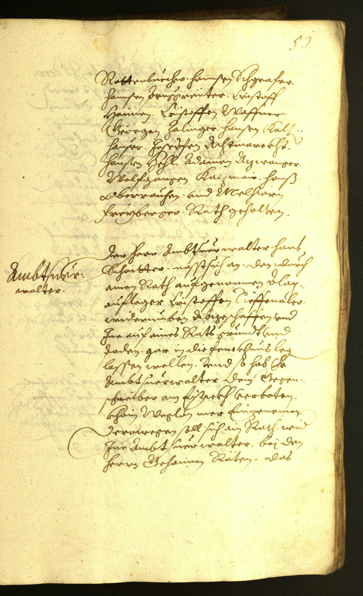 Stadtarchiv Bozen - BOhisto Ratsprotokoll 1622 