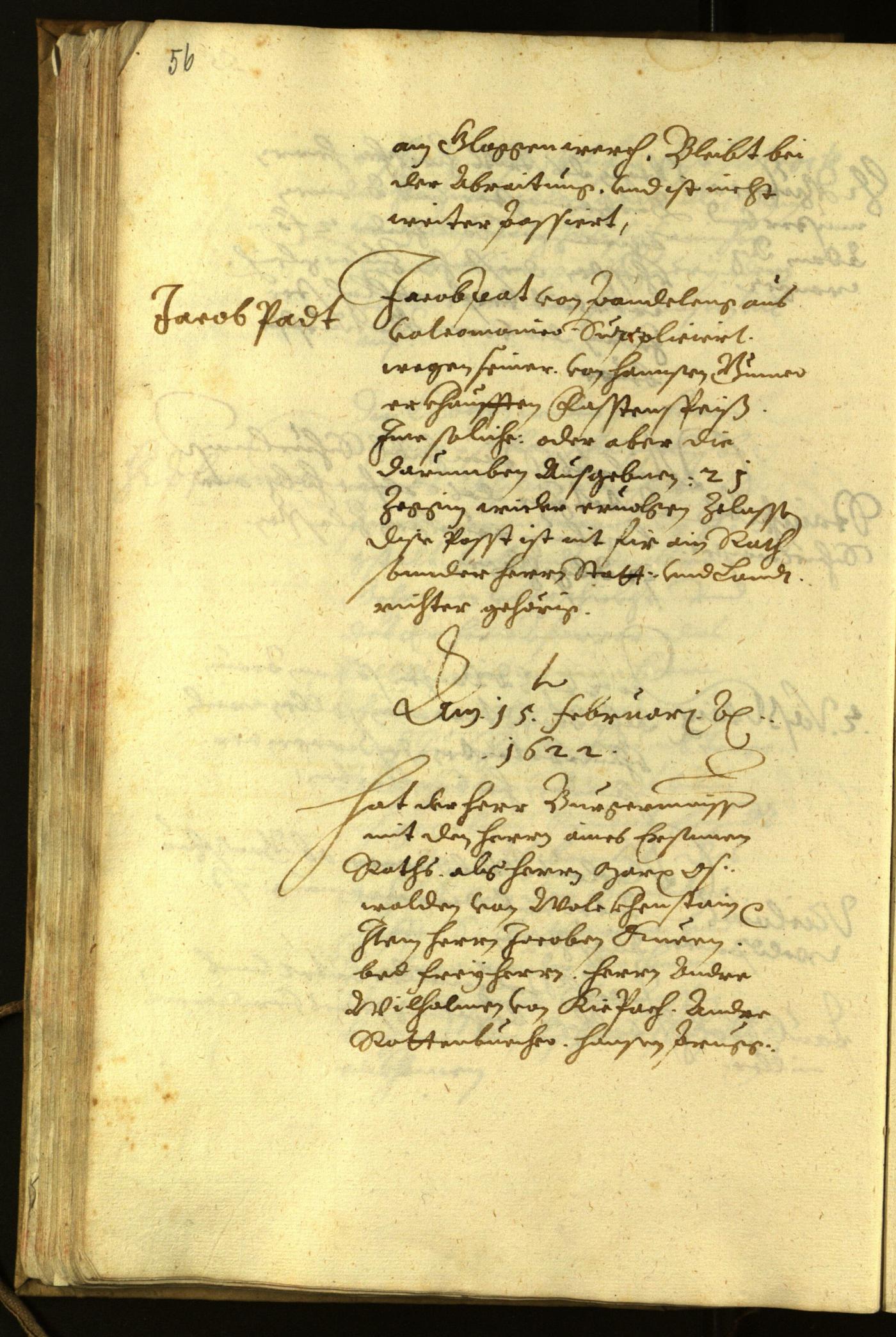 Civic Archives of Bozen-Bolzano - BOhisto Minutes of the council 1622 