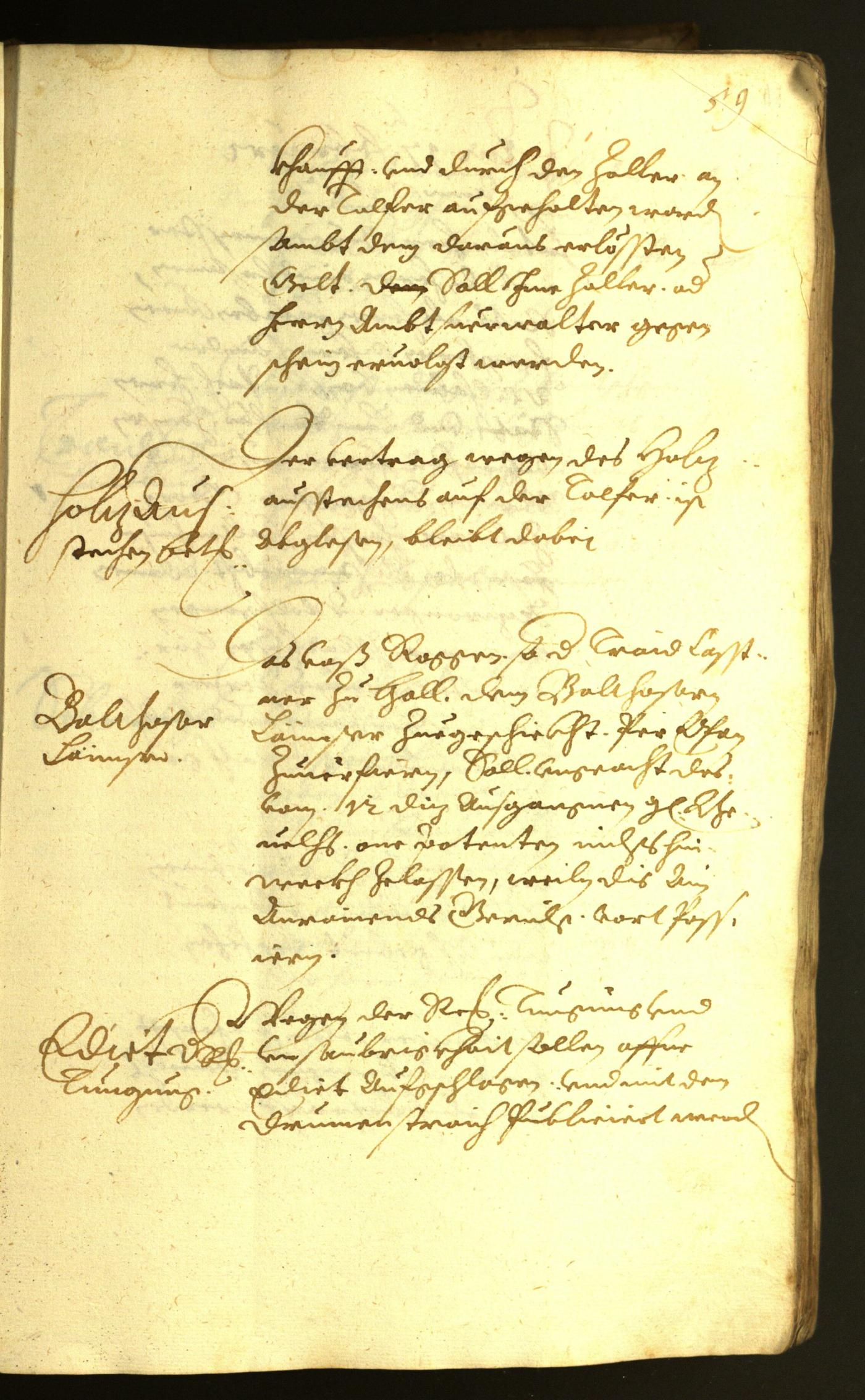 Civic Archives of Bozen-Bolzano - BOhisto Minutes of the council 1622 