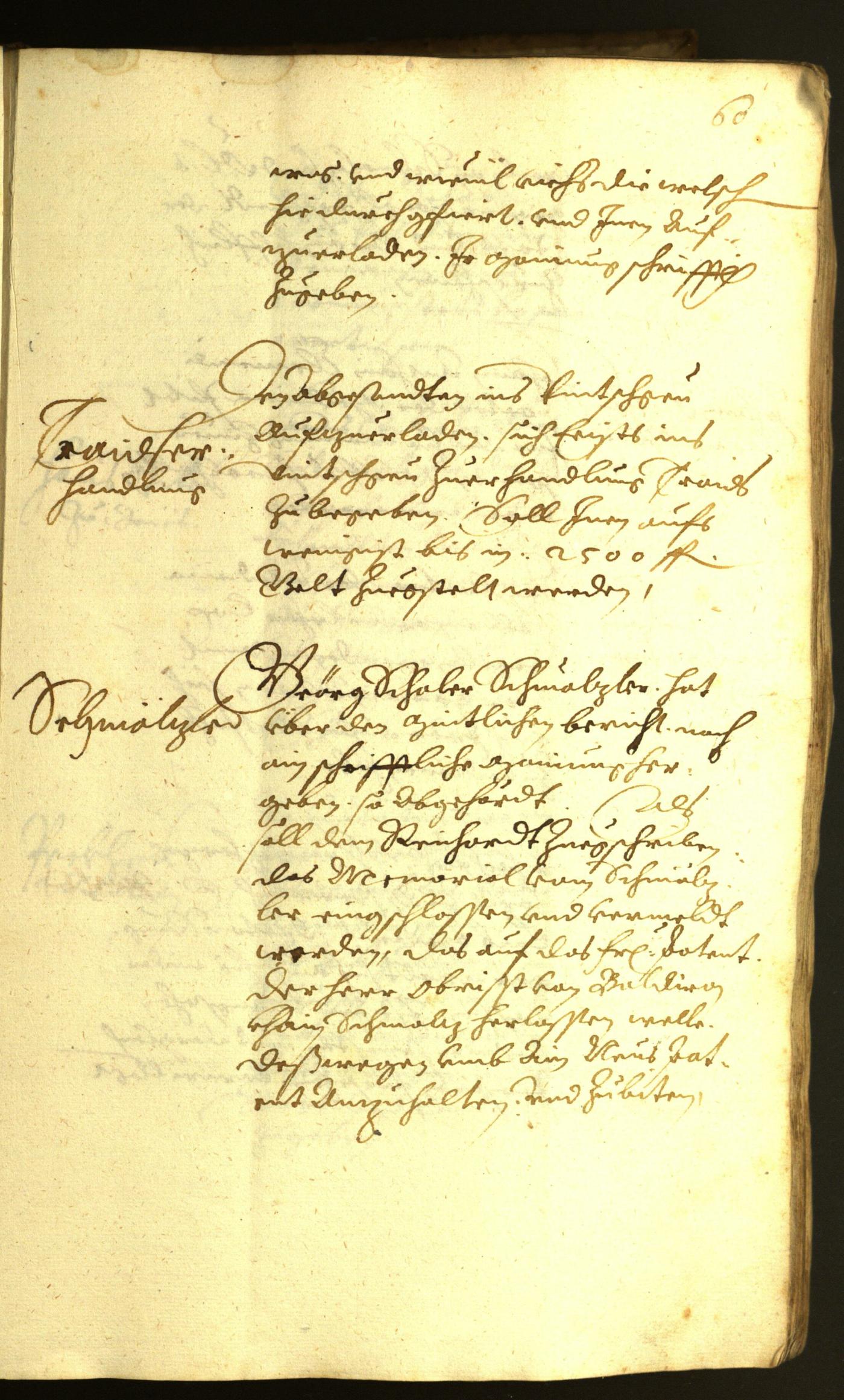 Stadtarchiv Bozen - BOhisto Ratsprotokoll 1622 