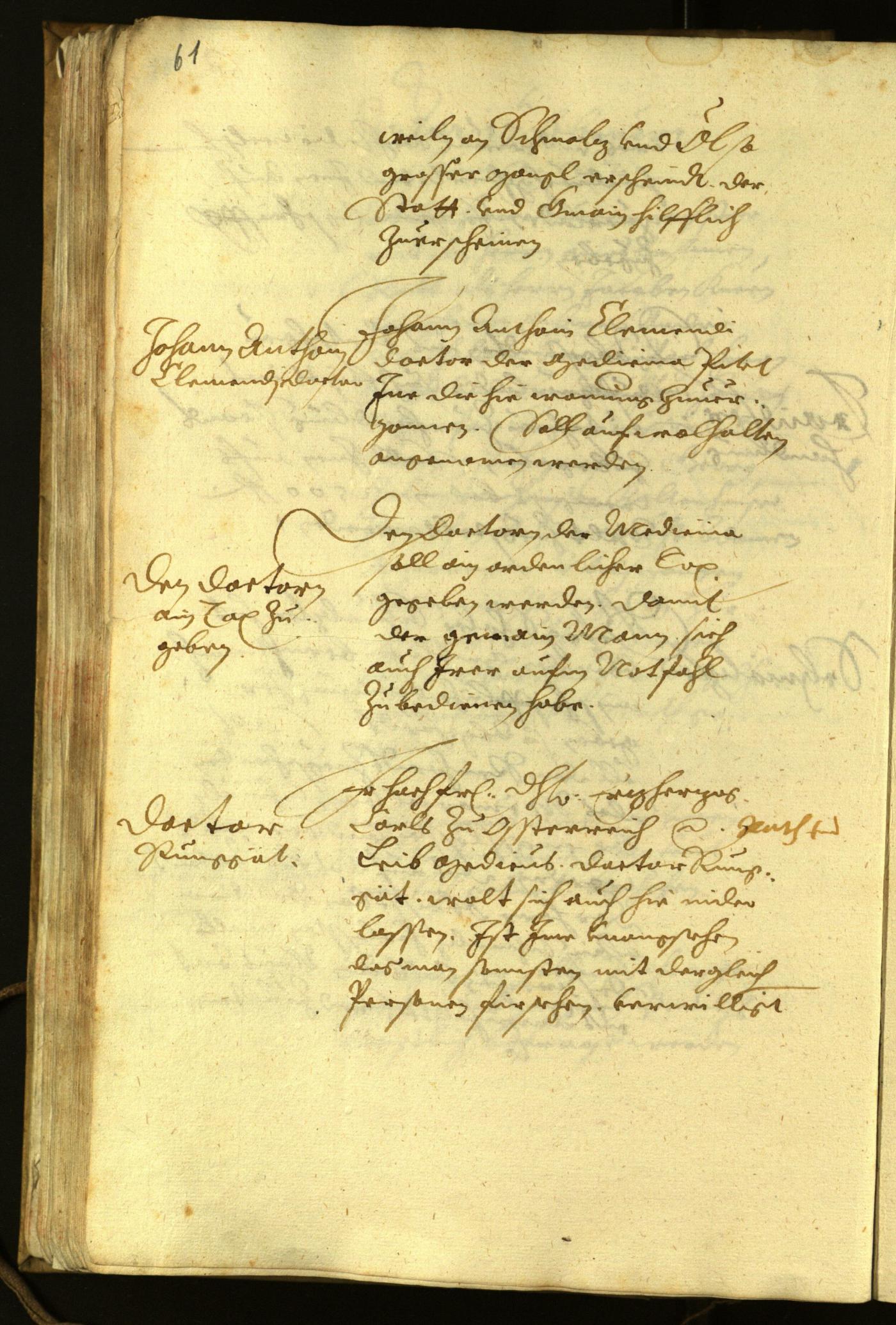 Stadtarchiv Bozen - BOhisto Ratsprotokoll 1622 