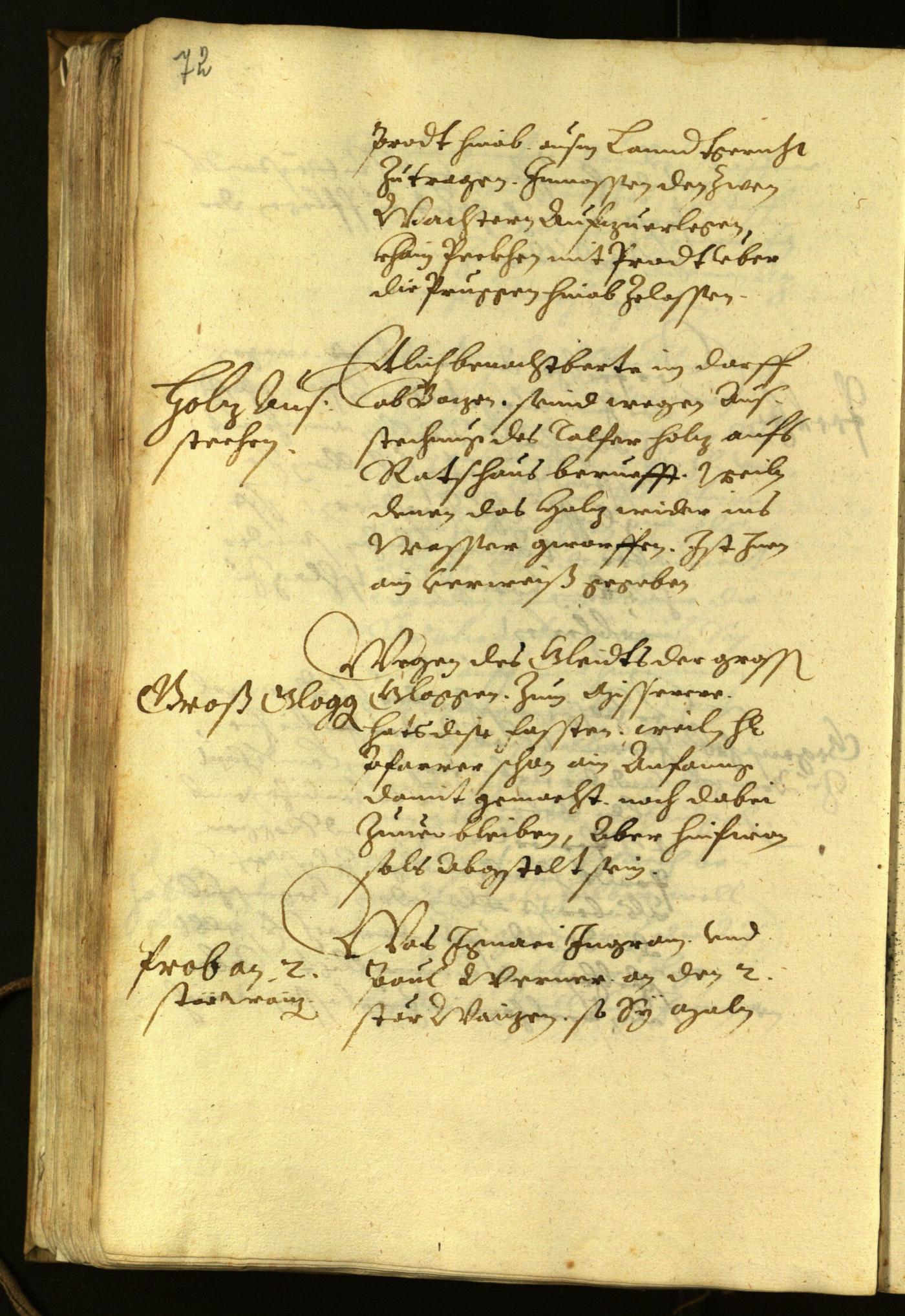 Civic Archives of Bozen-Bolzano - BOhisto Minutes of the council 1622 