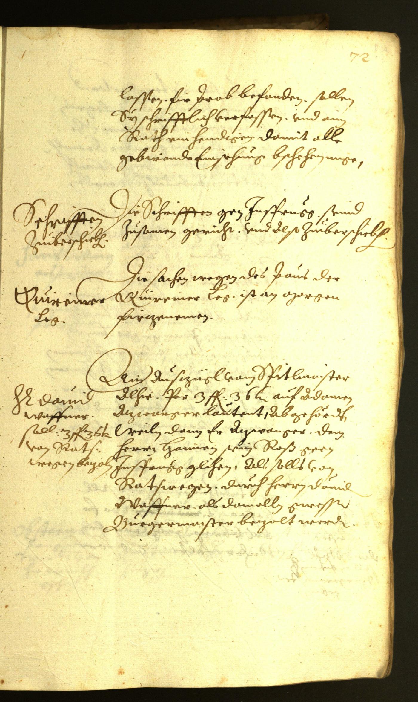 Civic Archives of Bozen-Bolzano - BOhisto Minutes of the council 1622 