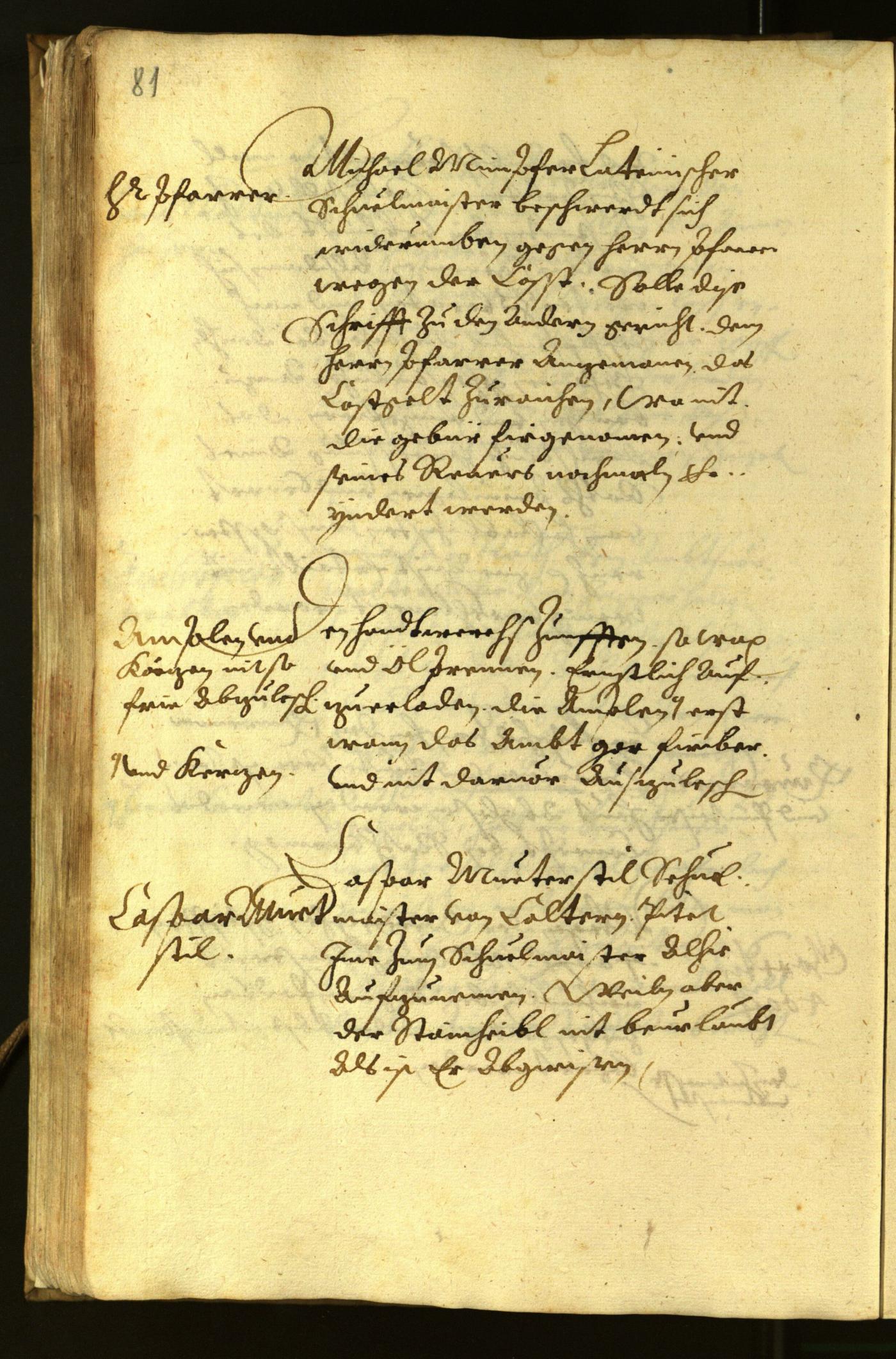 Civic Archives of Bozen-Bolzano - BOhisto Minutes of the council 1622 