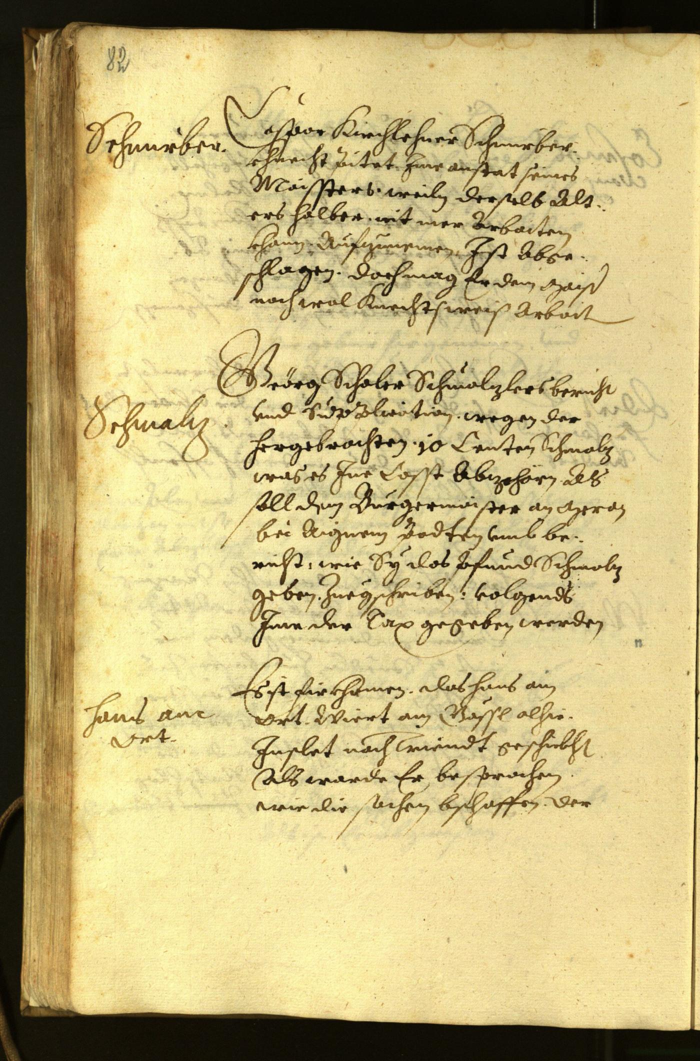 Stadtarchiv Bozen - BOhisto Ratsprotokoll 1622 