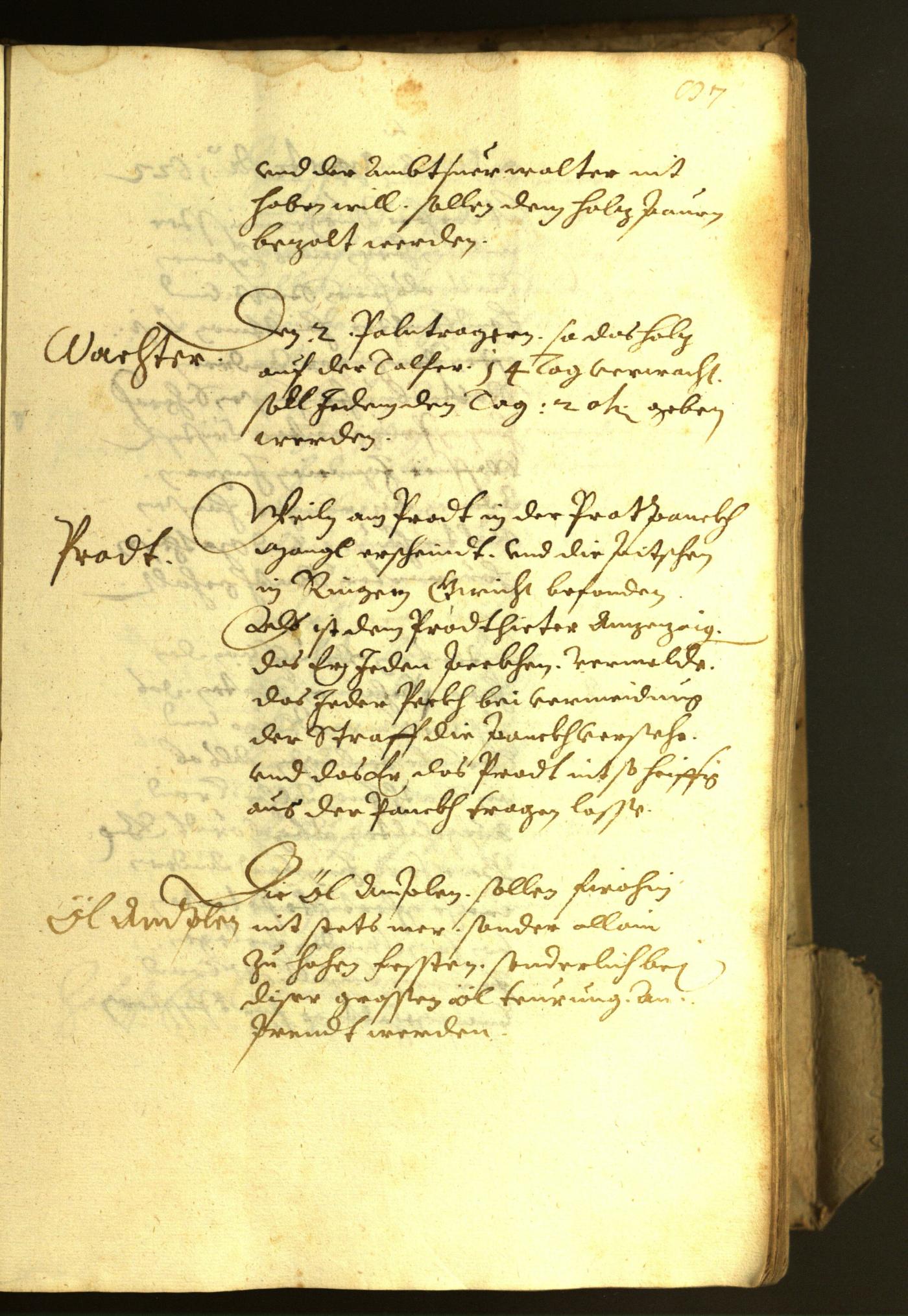 Civic Archives of Bozen-Bolzano - BOhisto Minutes of the council 1622 