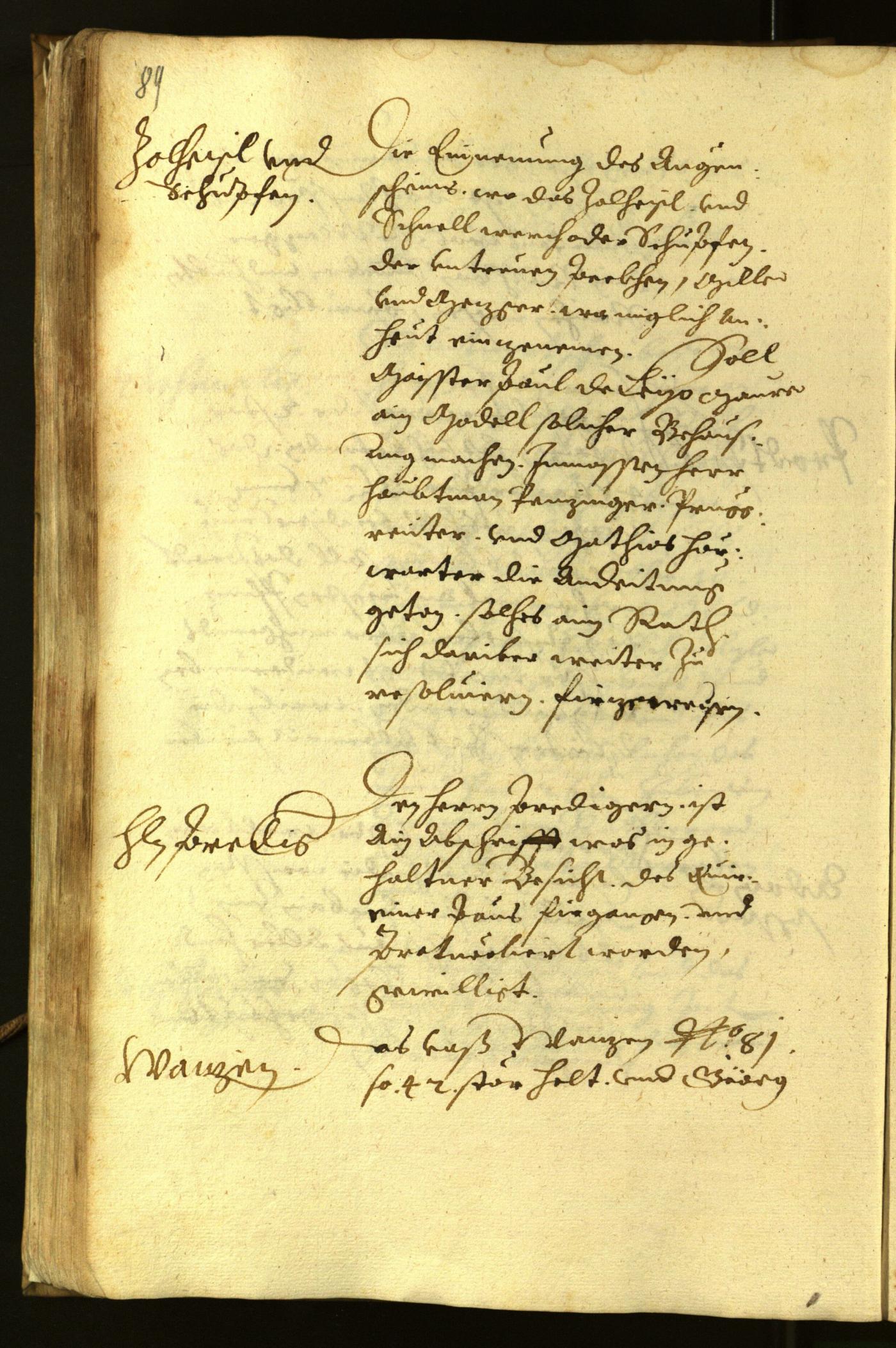 Archivio Storico della Città di Bolzano - BOhisto protocollo consiliare 1622 