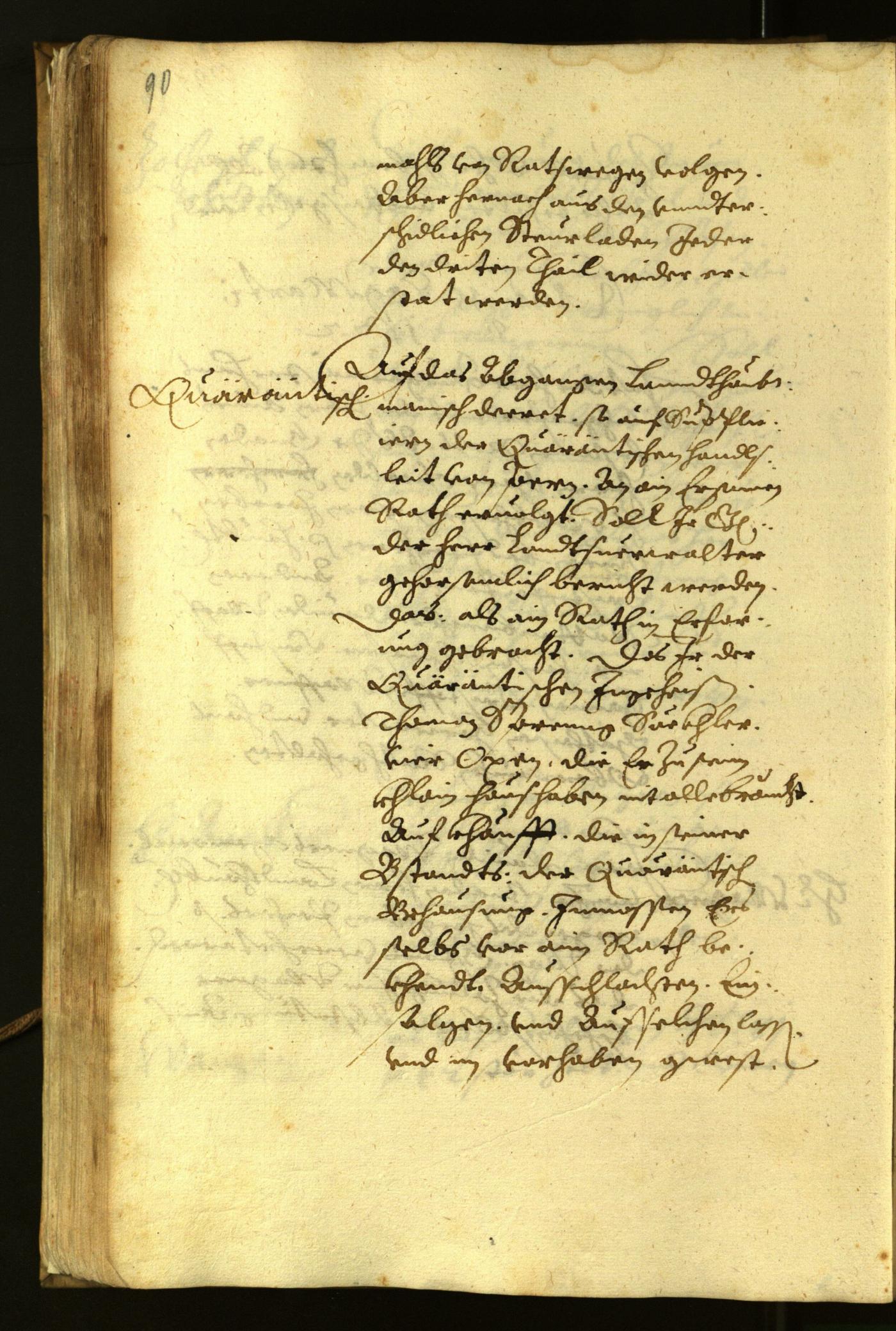 Stadtarchiv Bozen - BOhisto Ratsprotokoll 1622 