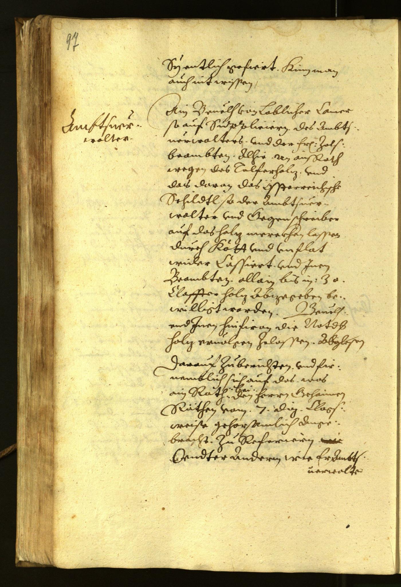 Civic Archives of Bozen-Bolzano - BOhisto Minutes of the council 1622 