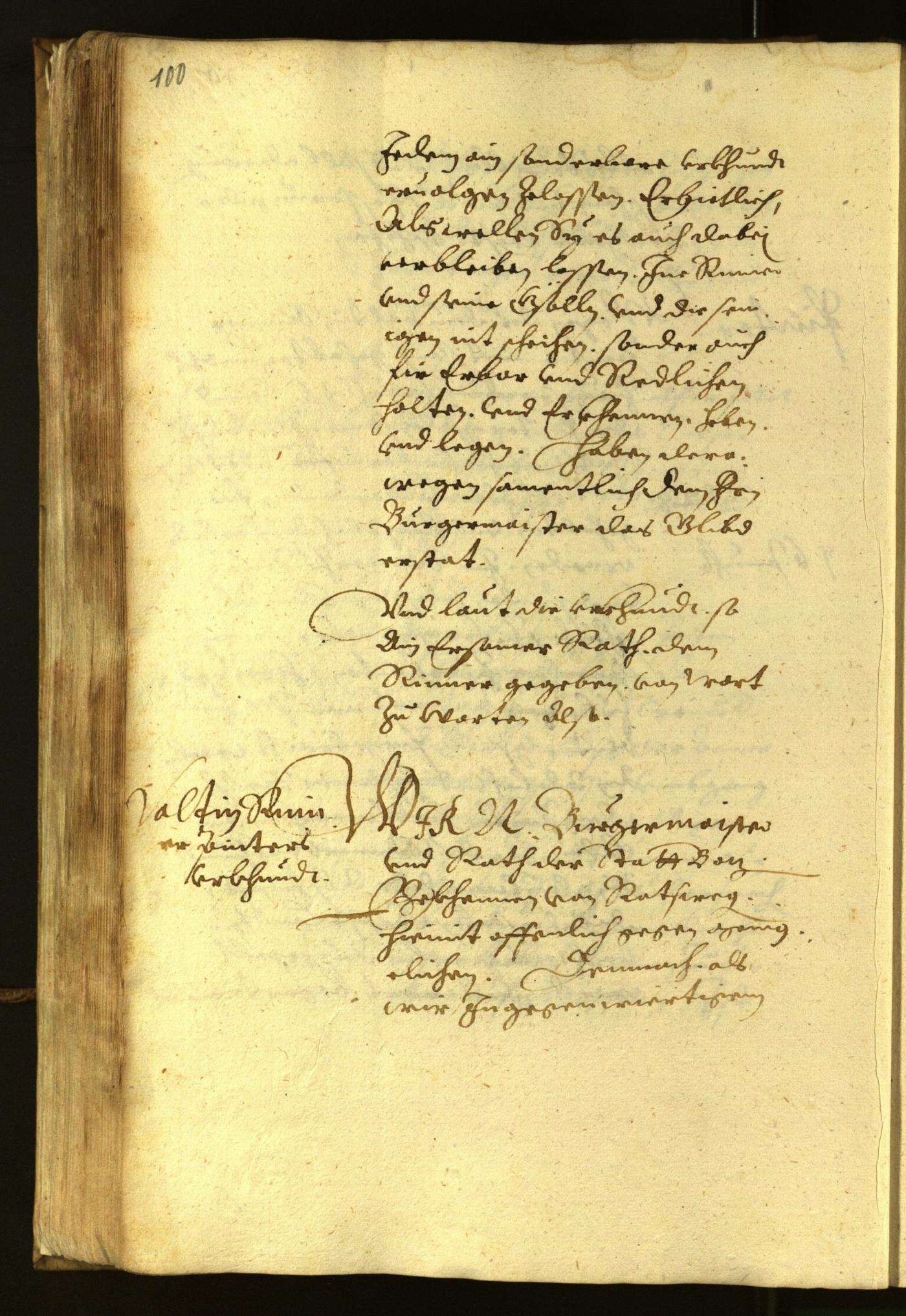 Civic Archives of Bozen-Bolzano - BOhisto Minutes of the council 1622 