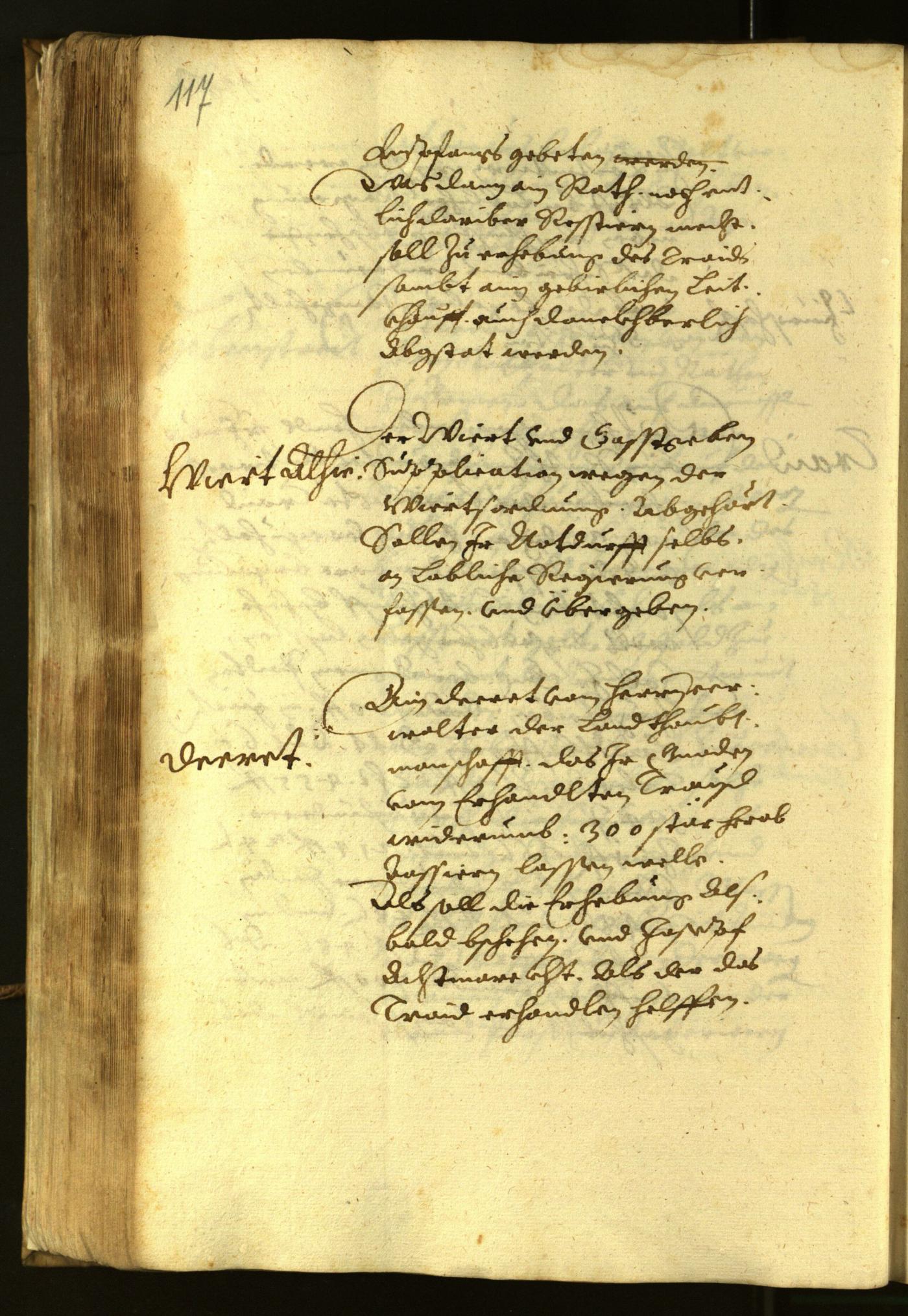 Civic Archives of Bozen-Bolzano - BOhisto Minutes of the council 1622 