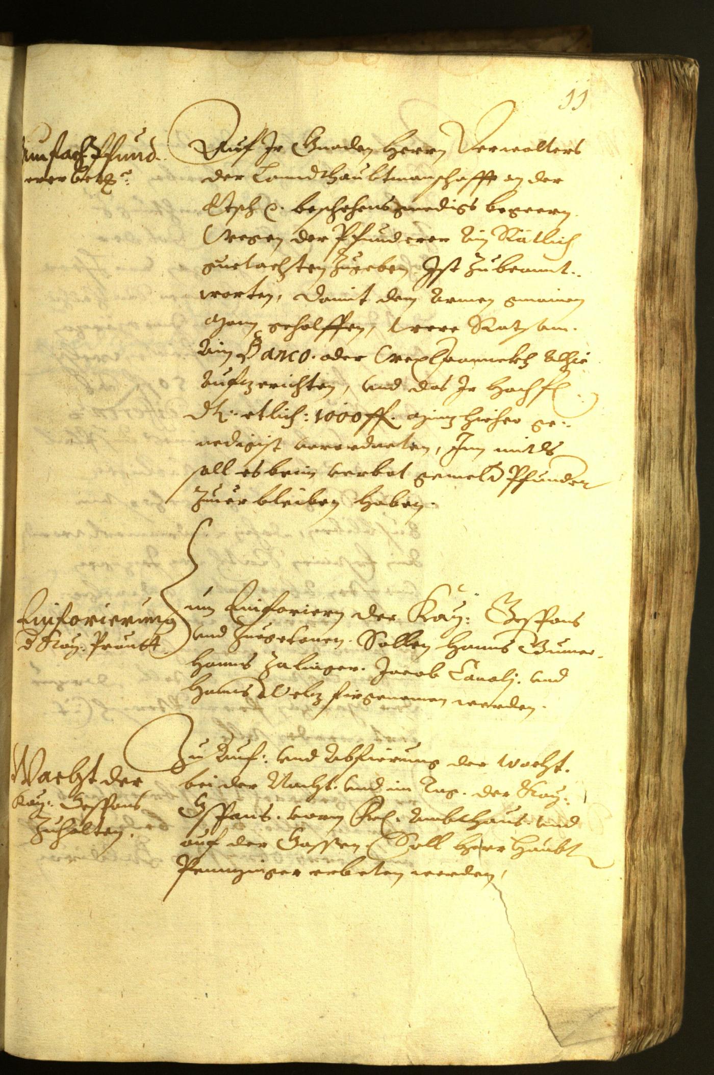 Civic Archives of Bozen-Bolzano - BOhisto Minutes of the council 1622 