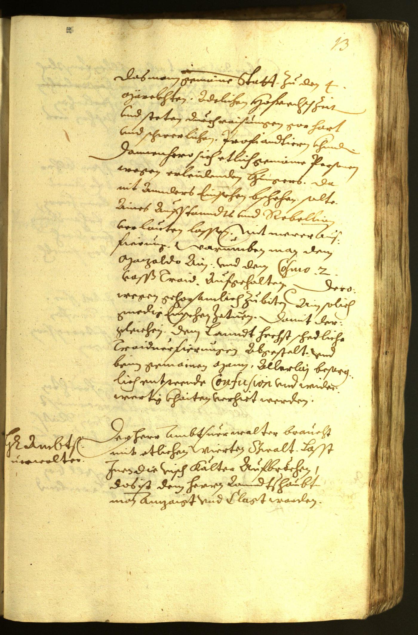 Stadtarchiv Bozen - BOhisto Ratsprotokoll 1622 