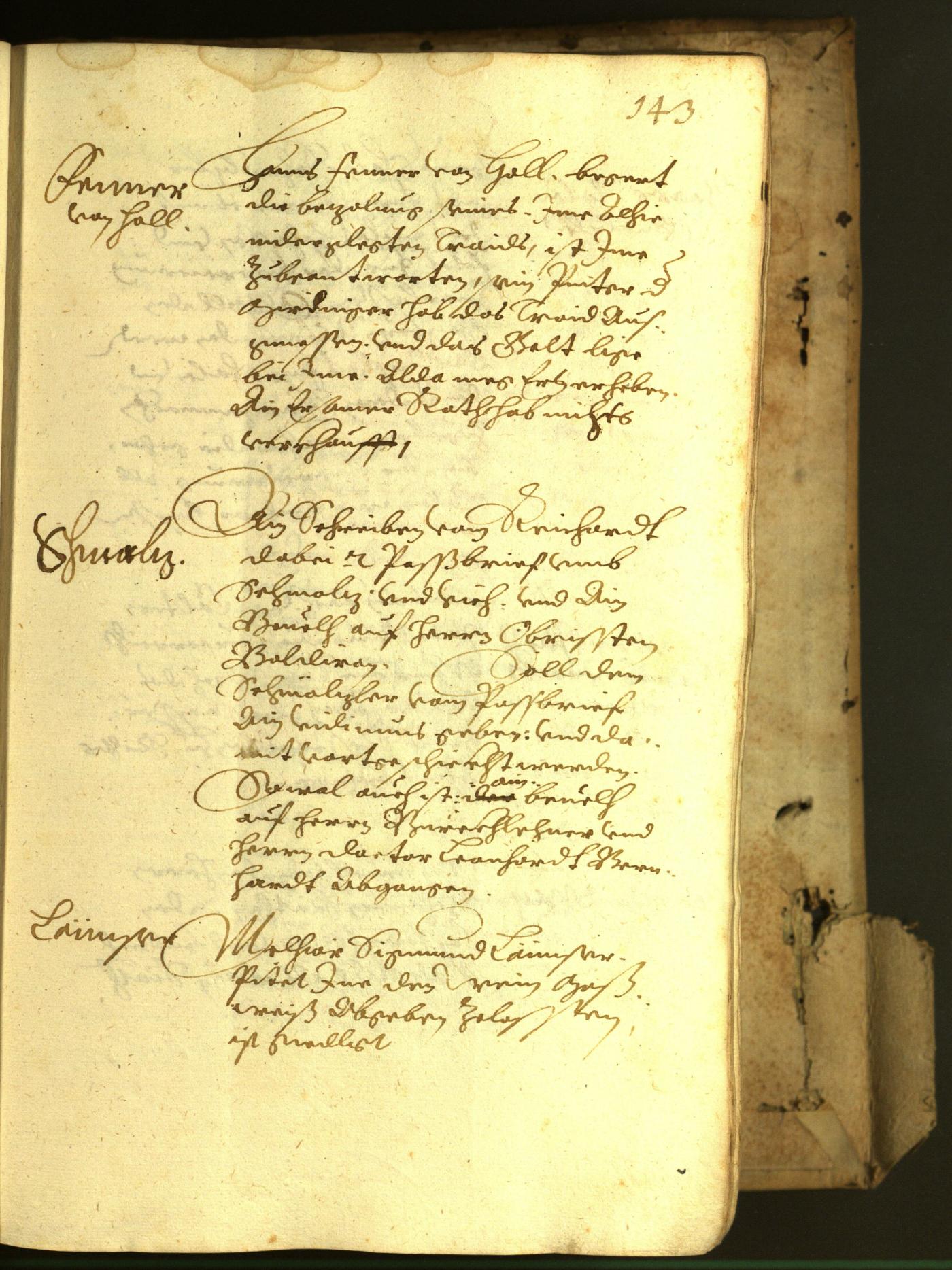 Civic Archives of Bozen-Bolzano - BOhisto Minutes of the council 1622 