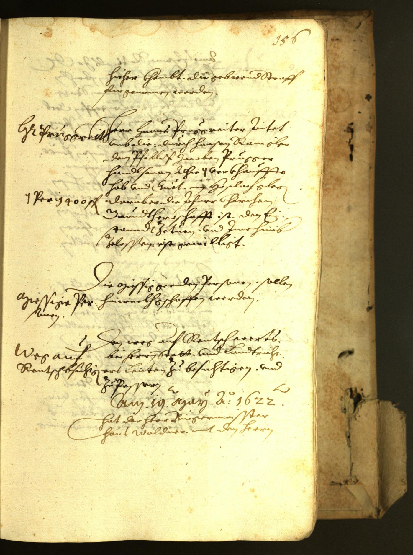 Civic Archives of Bozen-Bolzano - BOhisto Minutes of the council 1622 