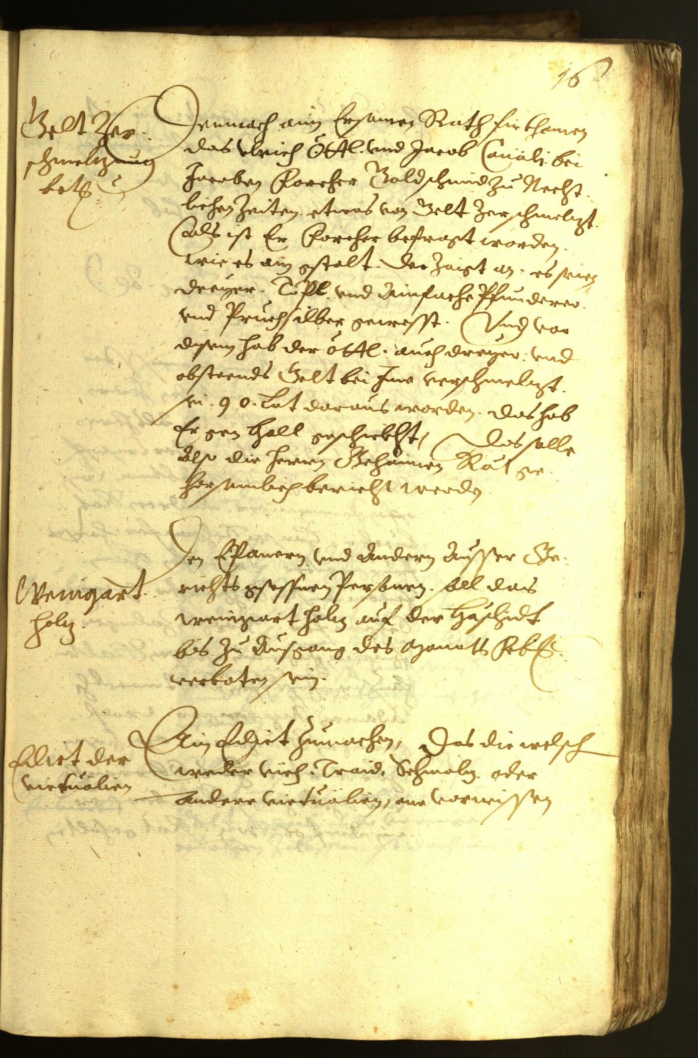 Stadtarchiv Bozen - BOhisto Ratsprotokoll 1622 