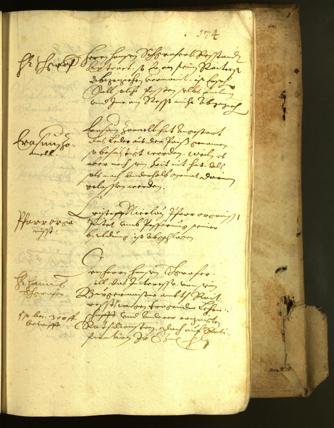 Stadtarchiv Bozen - BOhisto Ratsprotokoll 1622 