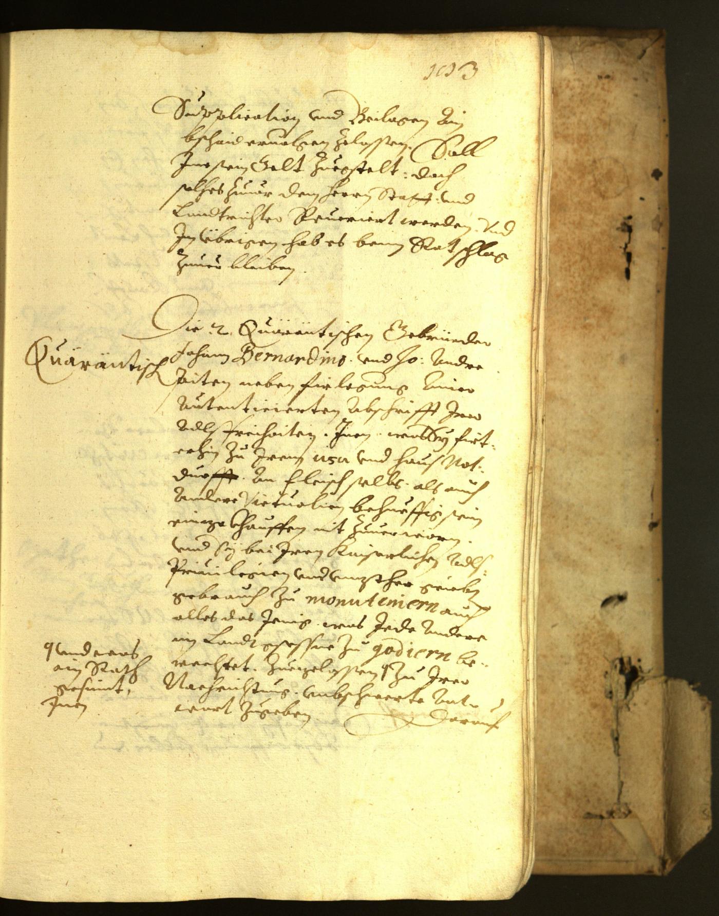 Stadtarchiv Bozen - BOhisto Ratsprotokoll 1622 