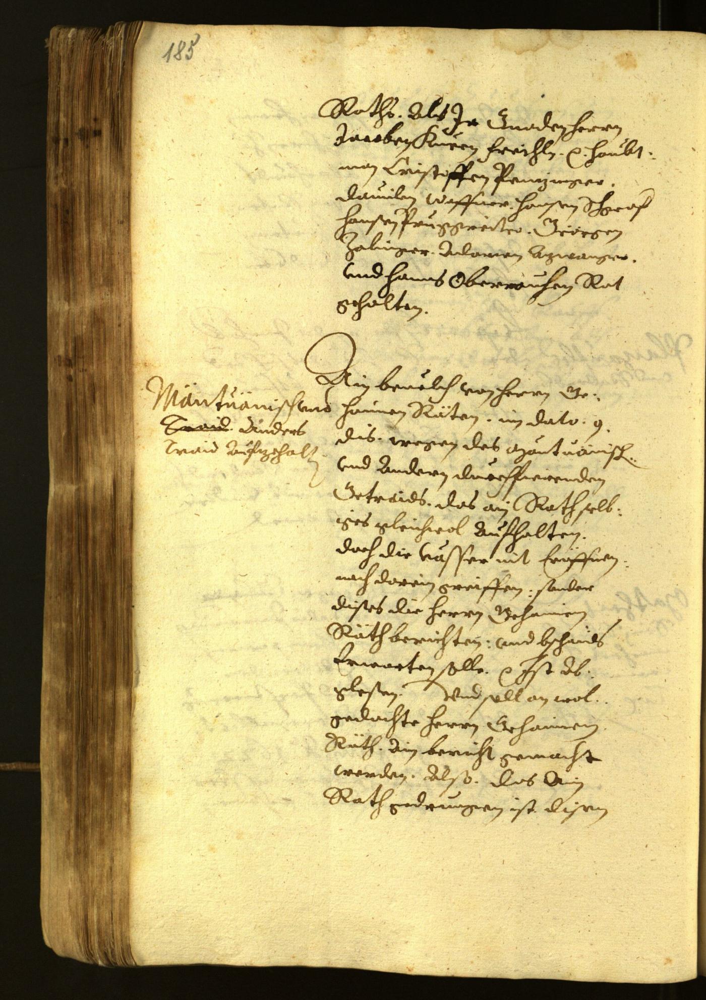 Civic Archives of Bozen-Bolzano - BOhisto Minutes of the council 1622 