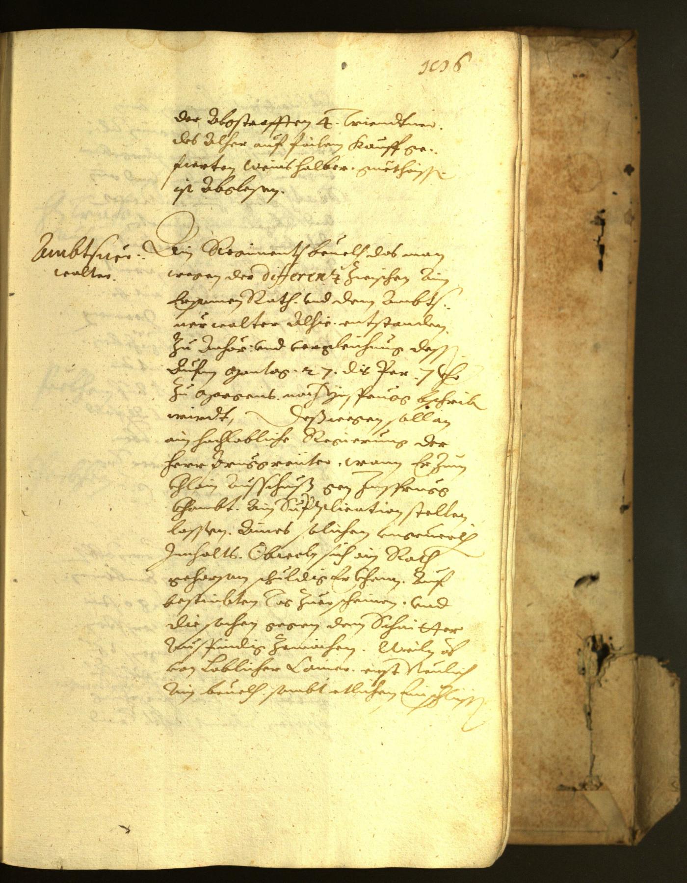 Stadtarchiv Bozen - BOhisto Ratsprotokoll 1622 