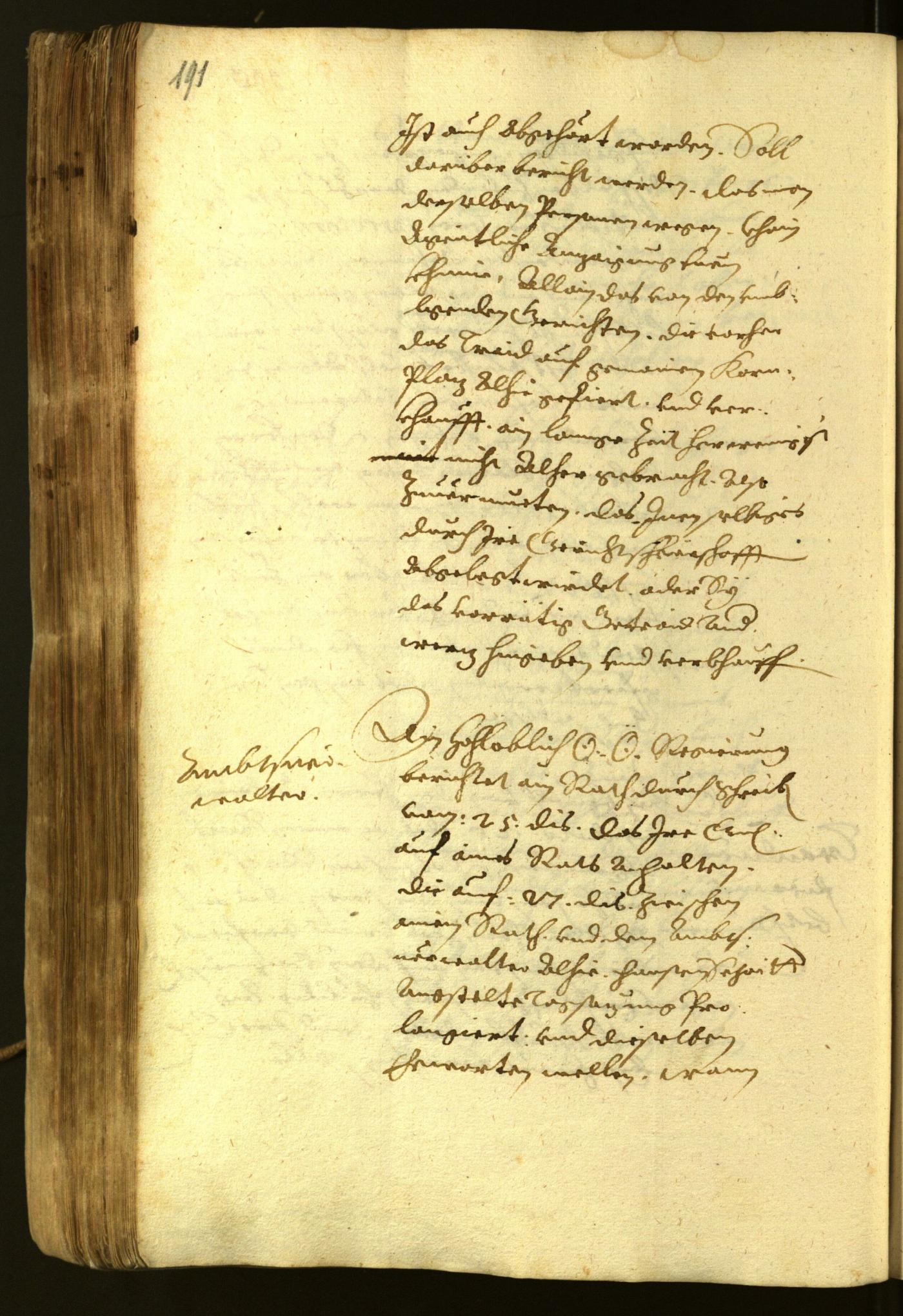 Civic Archives of Bozen-Bolzano - BOhisto Minutes of the council 1622 