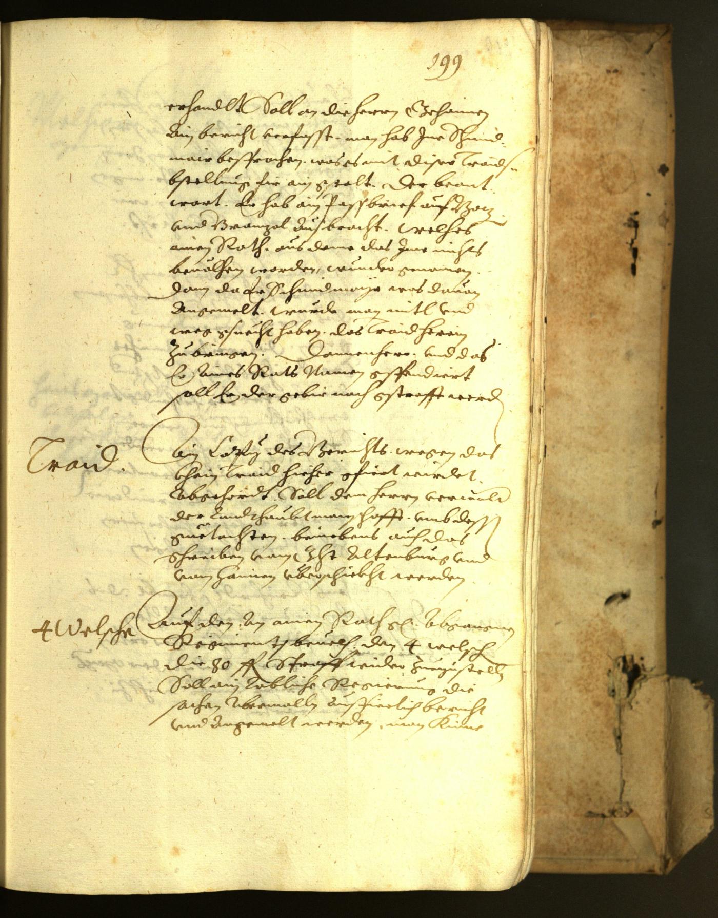 Stadtarchiv Bozen - BOhisto Ratsprotokoll 1622 