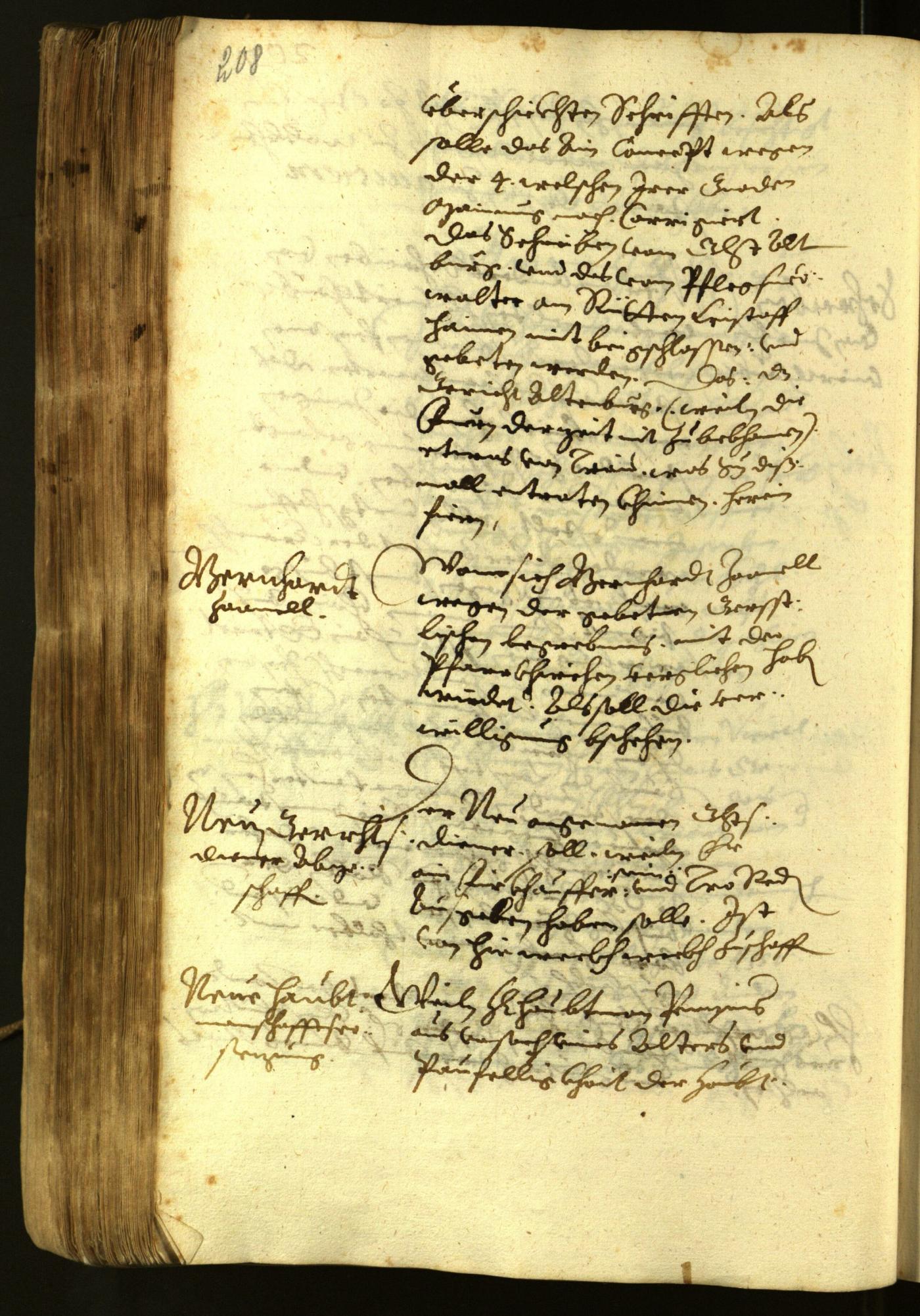 Stadtarchiv Bozen - BOhisto Ratsprotokoll 1622 