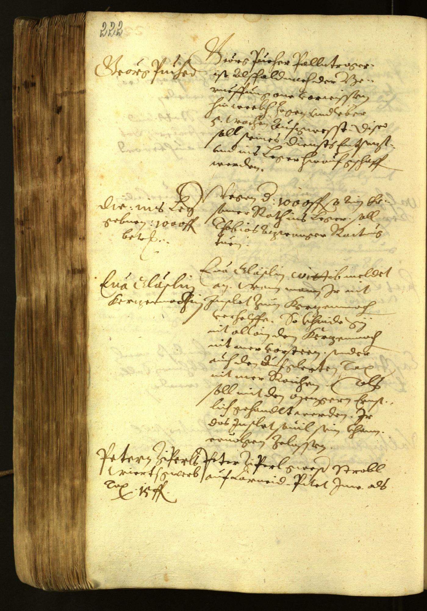 Civic Archives of Bozen-Bolzano - BOhisto Minutes of the council 1622 