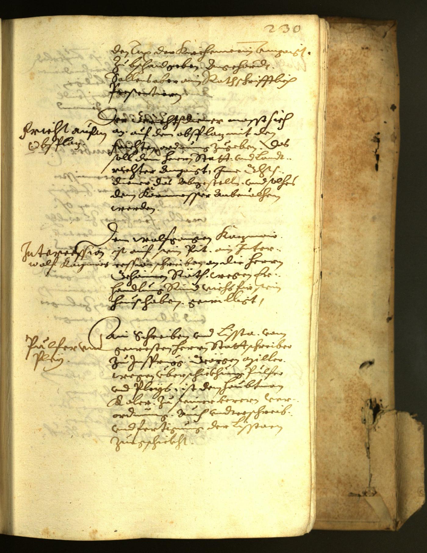 Stadtarchiv Bozen - BOhisto Ratsprotokoll 1622 