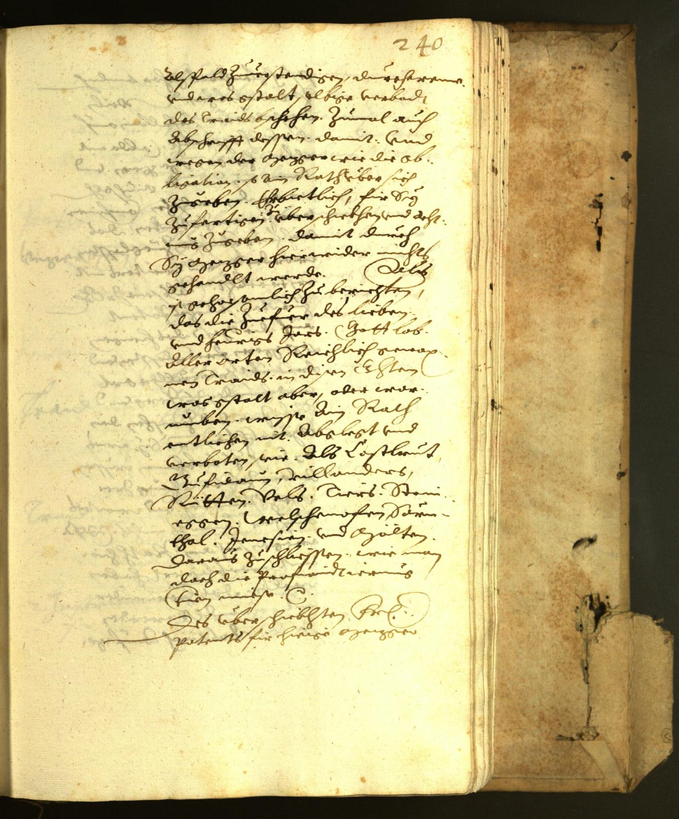 Stadtarchiv Bozen - BOhisto Ratsprotokoll 1622 