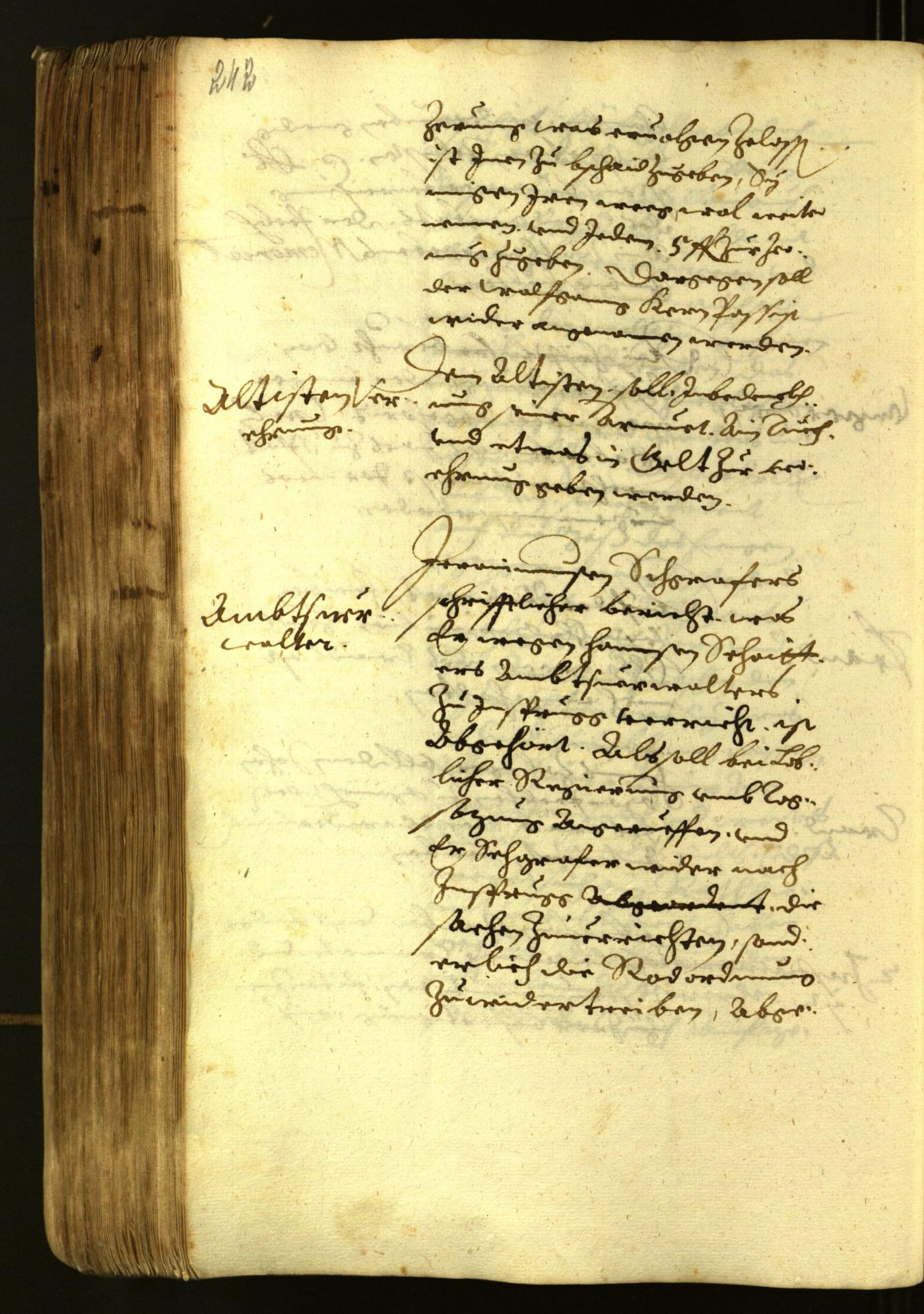 Stadtarchiv Bozen - BOhisto Ratsprotokoll 1622 