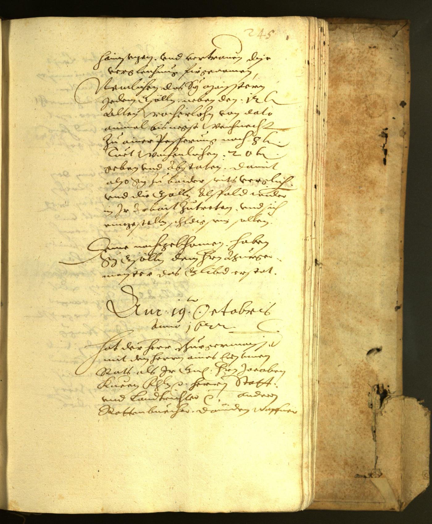 Stadtarchiv Bozen - BOhisto Ratsprotokoll 1622 