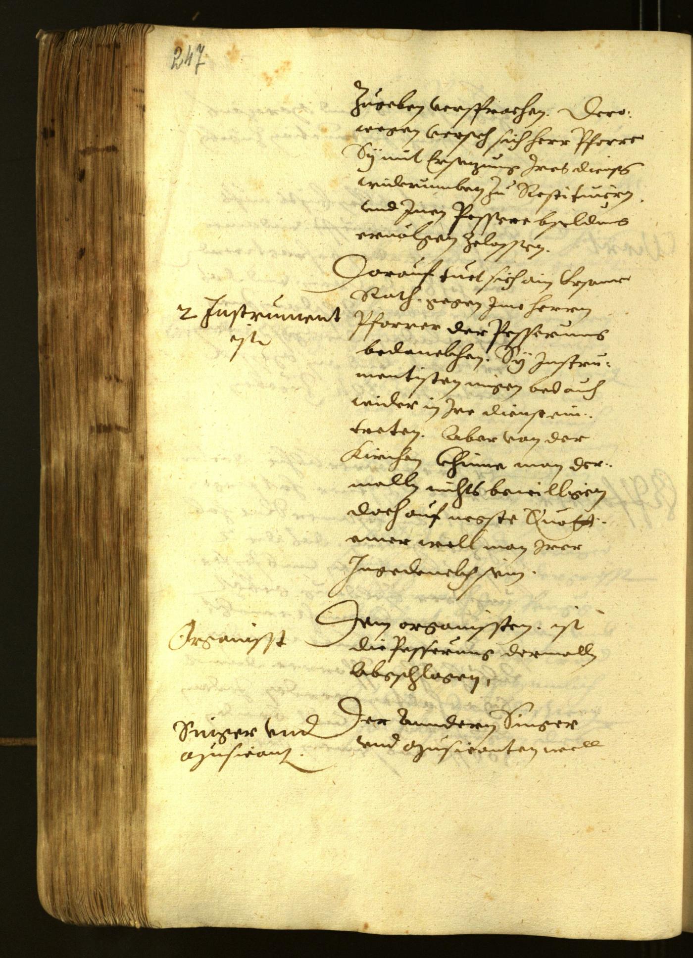 Stadtarchiv Bozen - BOhisto Ratsprotokoll 1622 