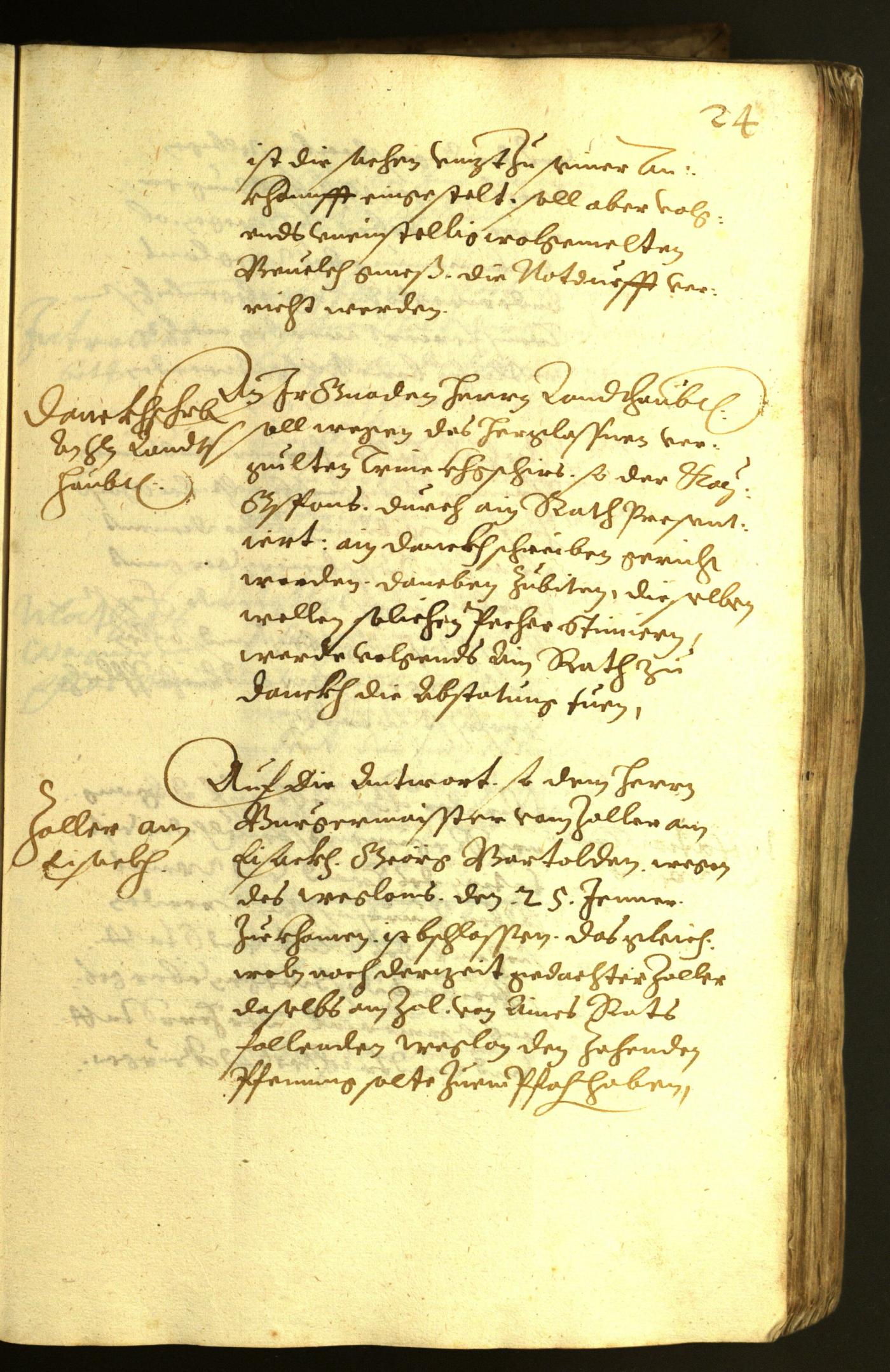 Civic Archives of Bozen-Bolzano - BOhisto Minutes of the council 1622 