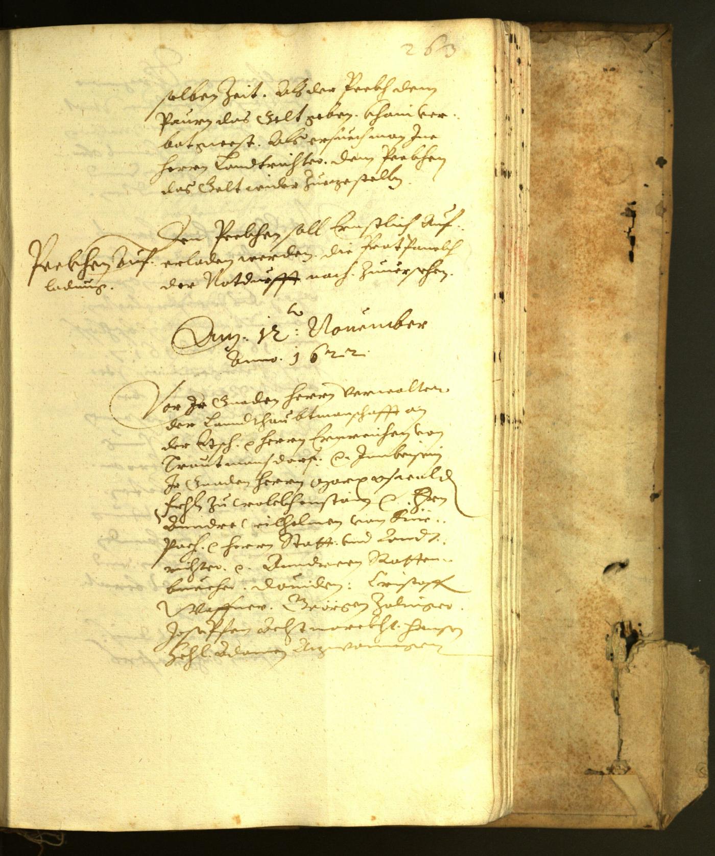 Stadtarchiv Bozen - BOhisto Ratsprotokoll 1622 