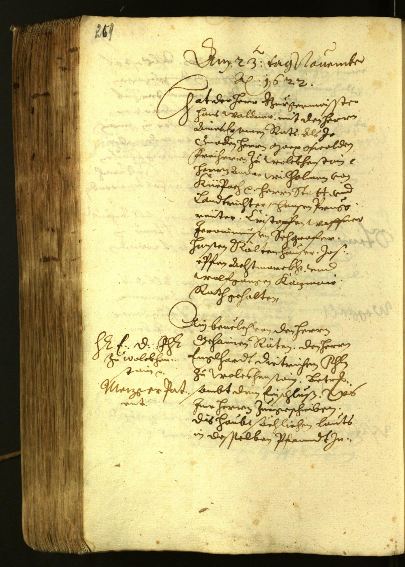 Civic Archives of Bozen-Bolzano - BOhisto Minutes of the council 1622 