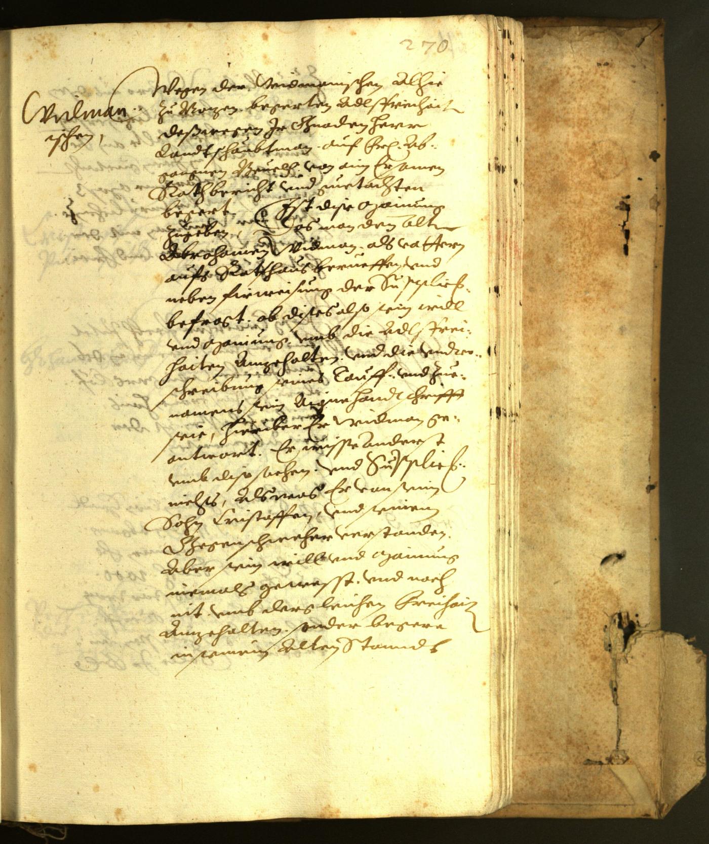 Archivio Storico della Città di Bolzano - BOhisto protocollo consiliare 1622 