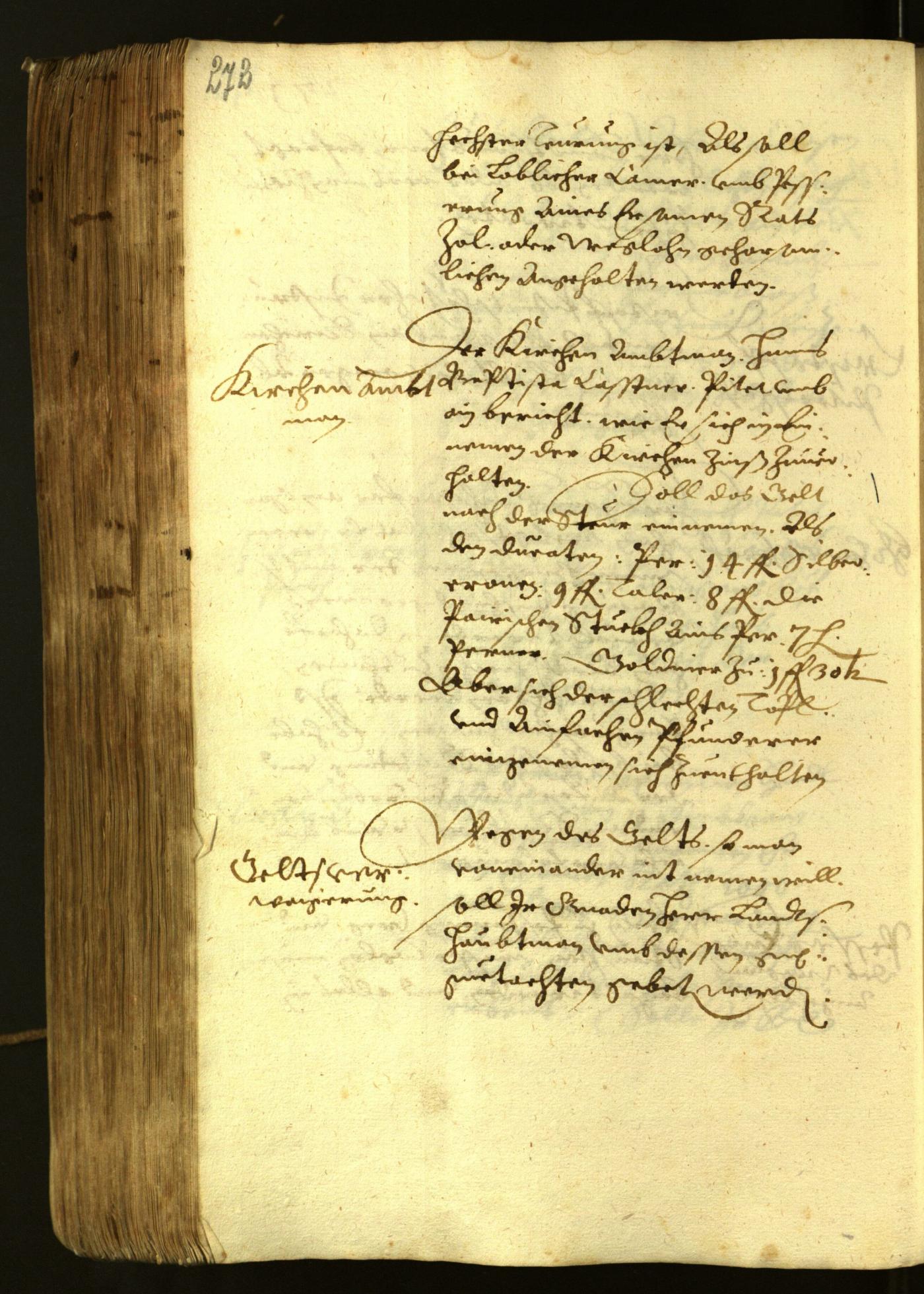 Stadtarchiv Bozen - BOhisto Ratsprotokoll 1622 