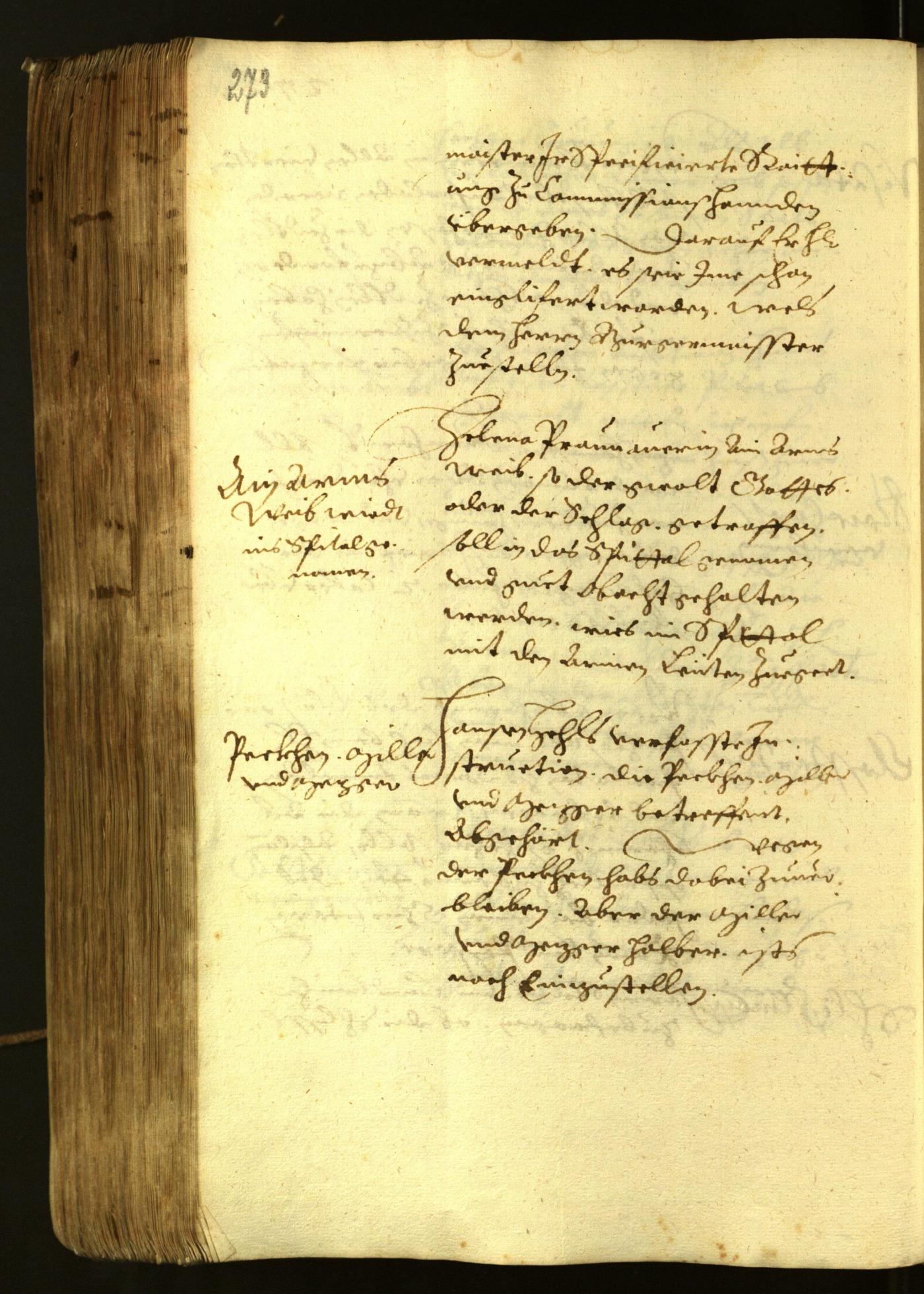 Stadtarchiv Bozen - BOhisto Ratsprotokoll 1622 