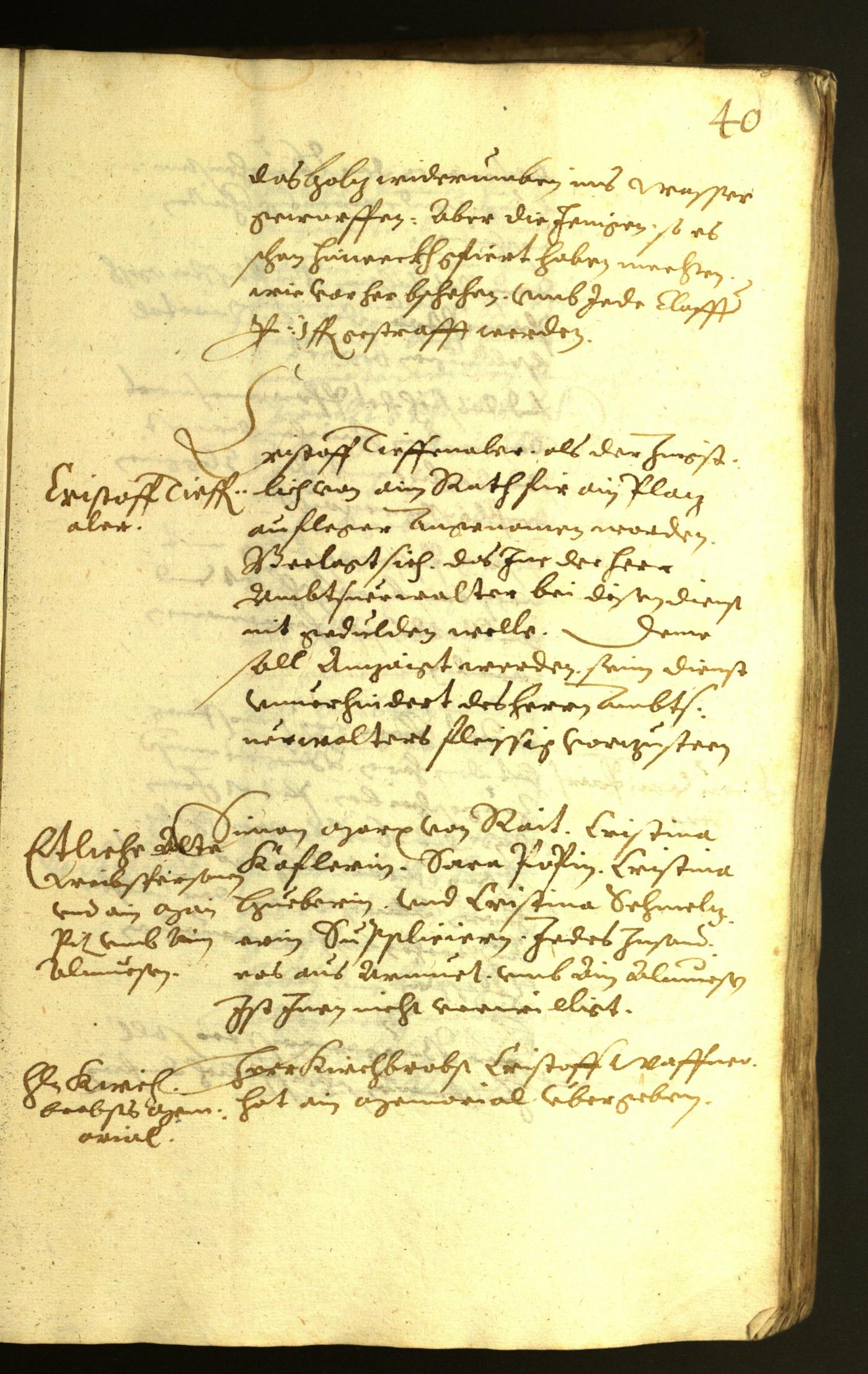 Stadtarchiv Bozen - BOhisto Ratsprotokoll 1622 