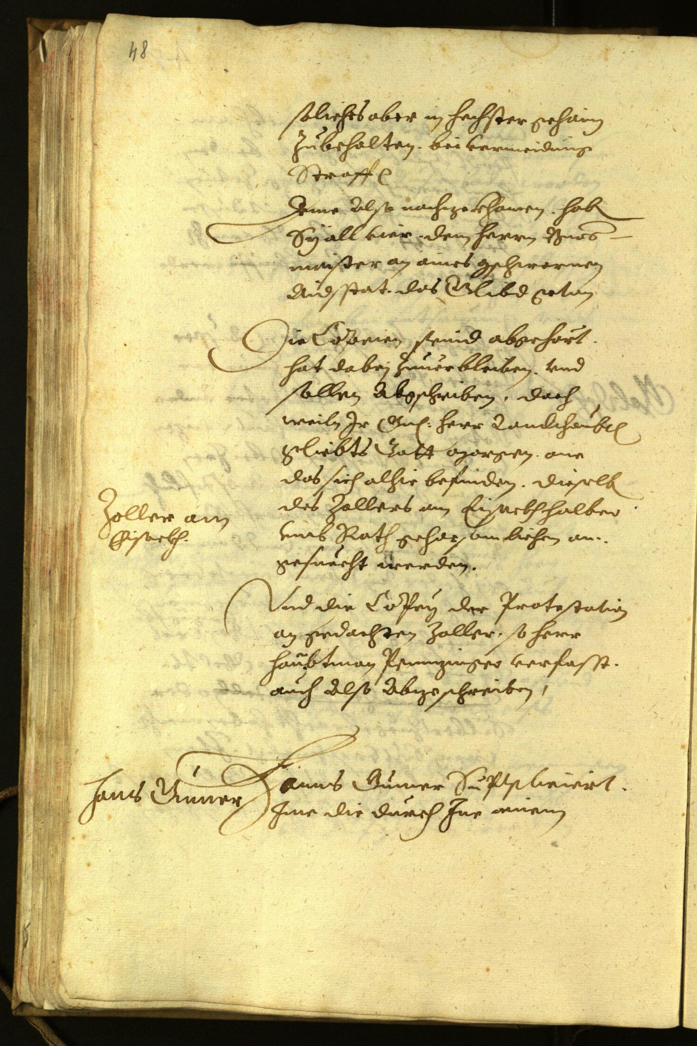 Stadtarchiv Bozen - BOhisto Ratsprotokoll 1622 