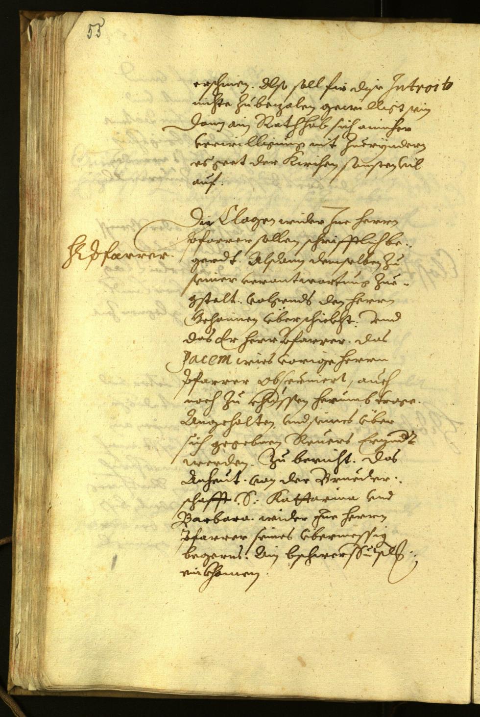 Stadtarchiv Bozen - BOhisto Ratsprotokoll 1622 