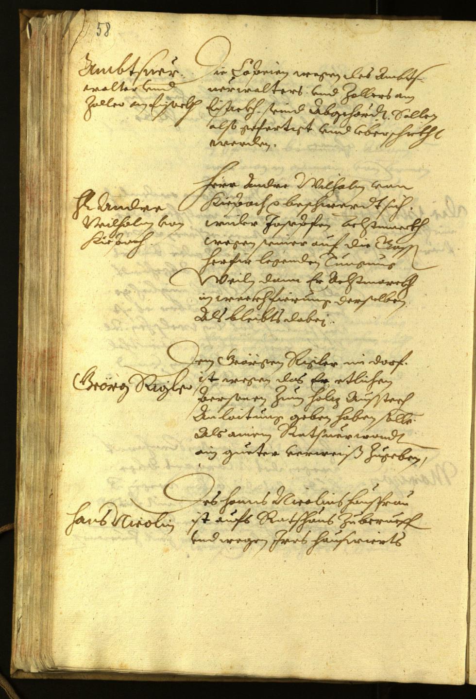 Civic Archives of Bozen-Bolzano - BOhisto Minutes of the council 1622 