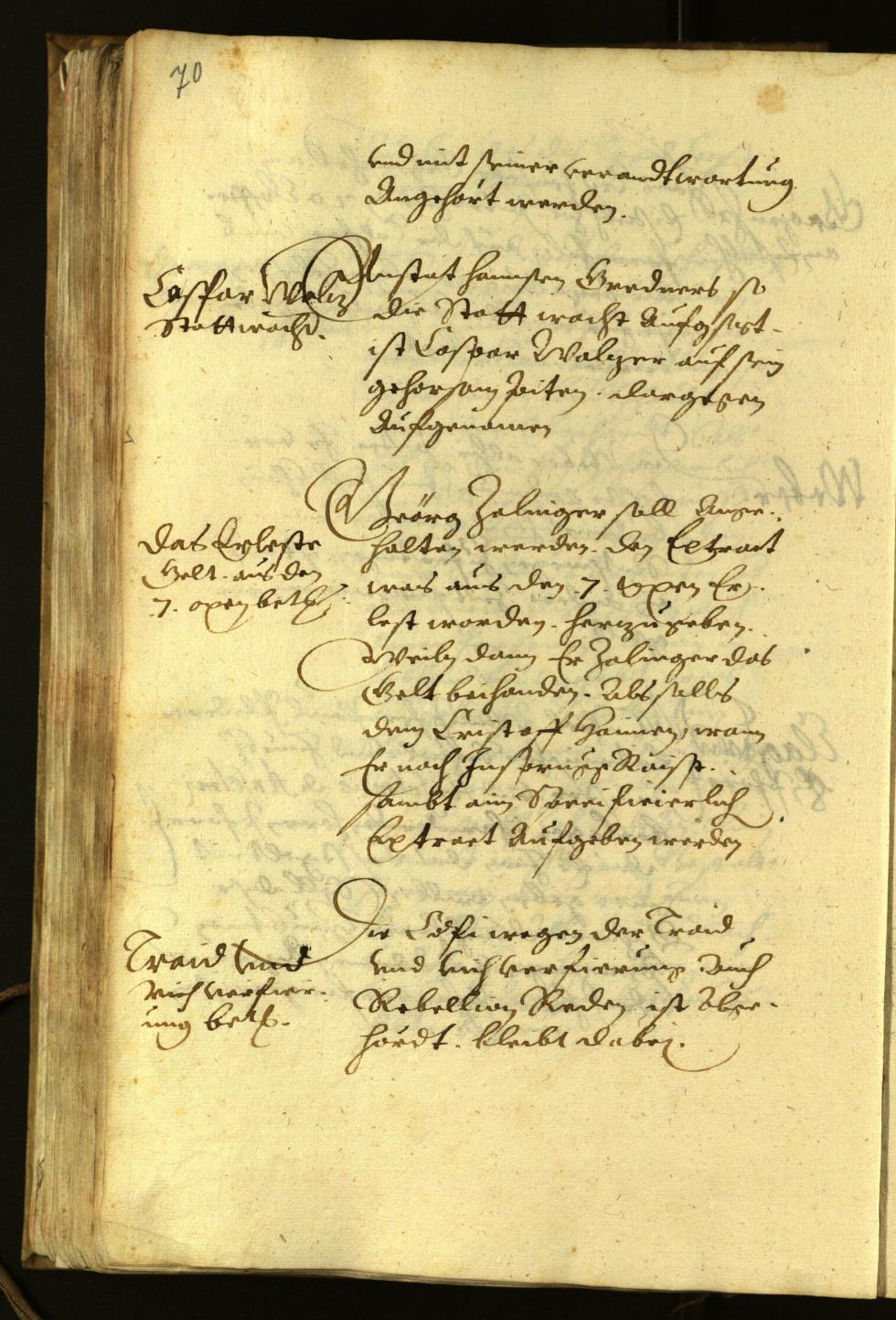 Civic Archives of Bozen-Bolzano - BOhisto Minutes of the council 1622 